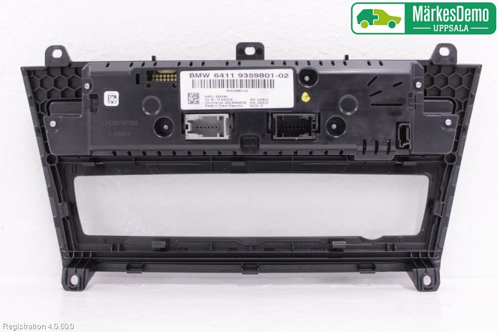 BMW X4 F26 14-18 Varme Ac Betjening-Display