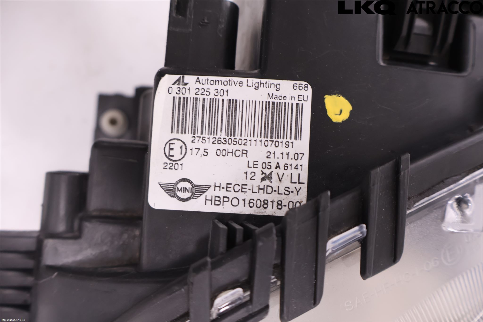 Mini COUPE R56 05-14 Frontlykt Venstre