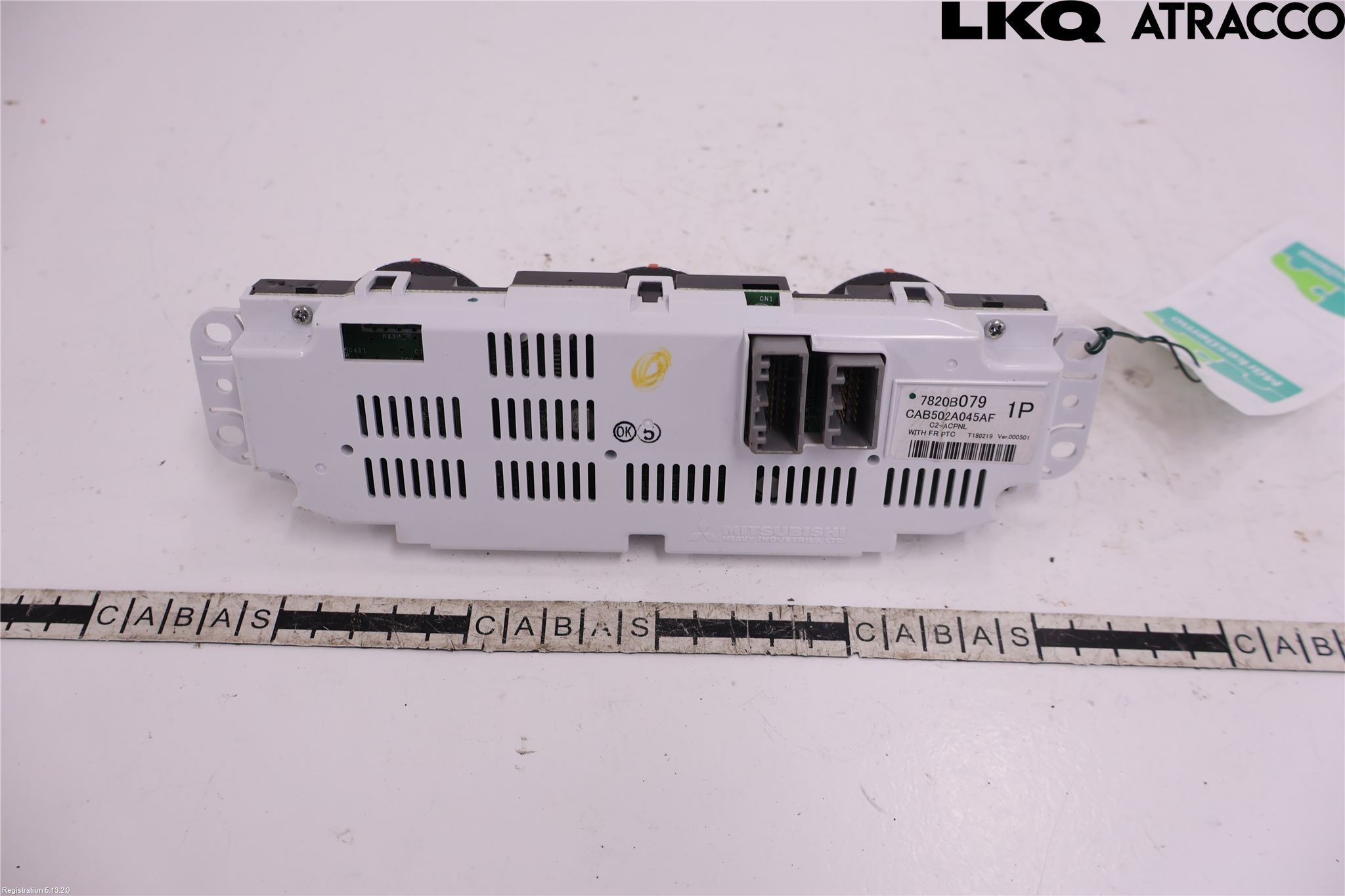 Mitsubishi ASX 10-22 Varme Ac Betjening-Display