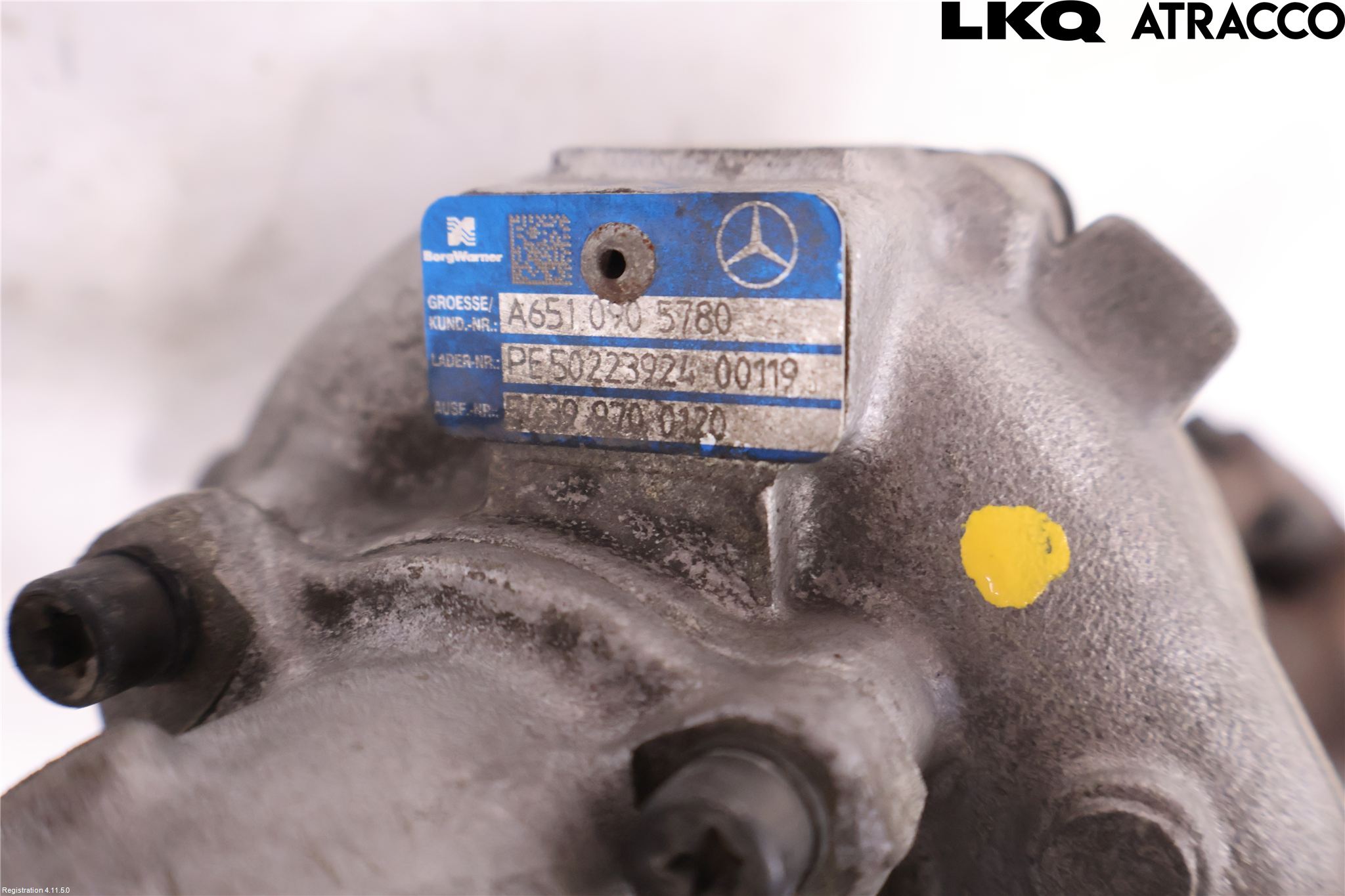 Mercedes-Benz MB C-KLASS (W204) 07-15 Turboaggregat