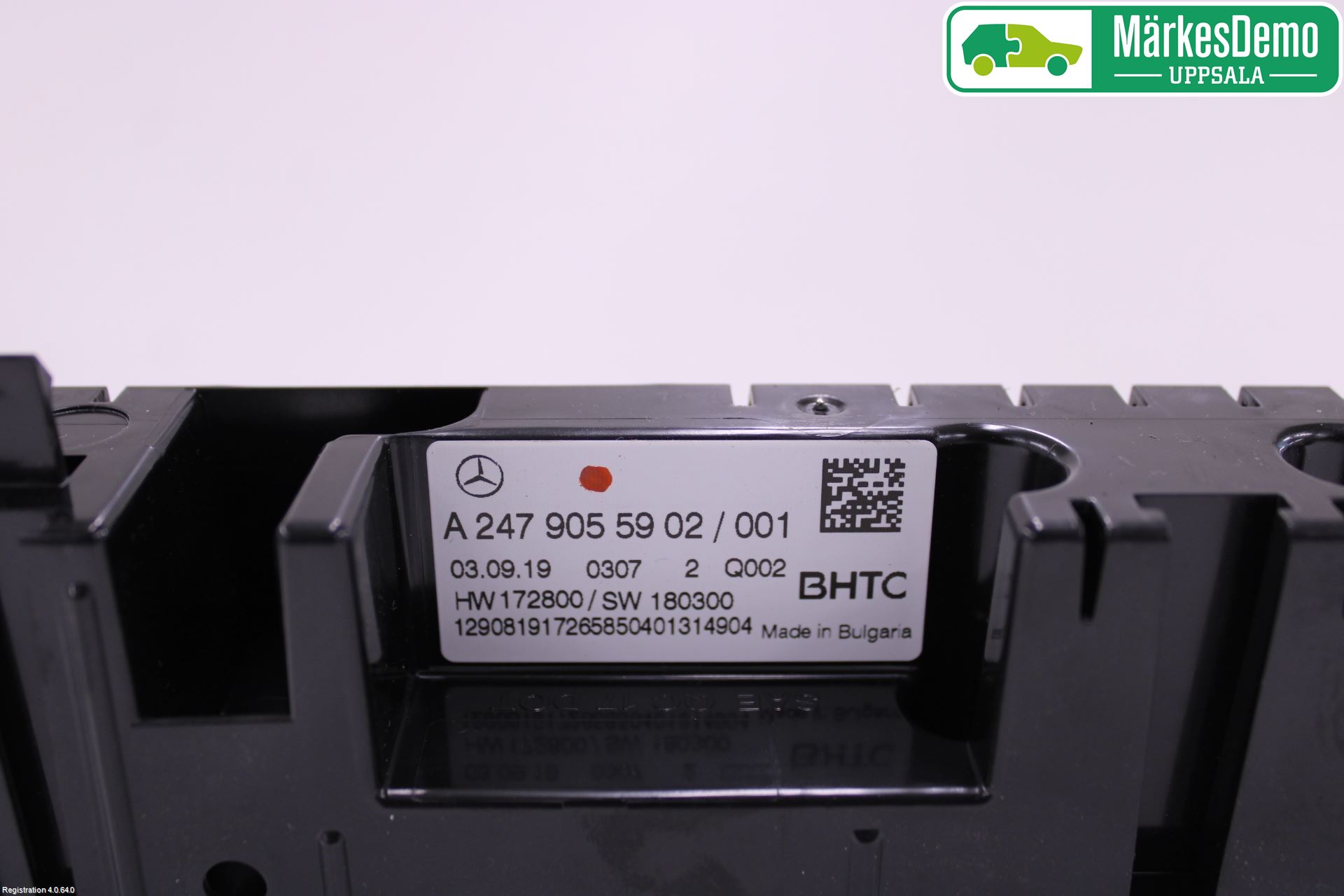 Mercedes-Benz MB A-KLASS (W177) 18- Varme Ac Betjening-Display