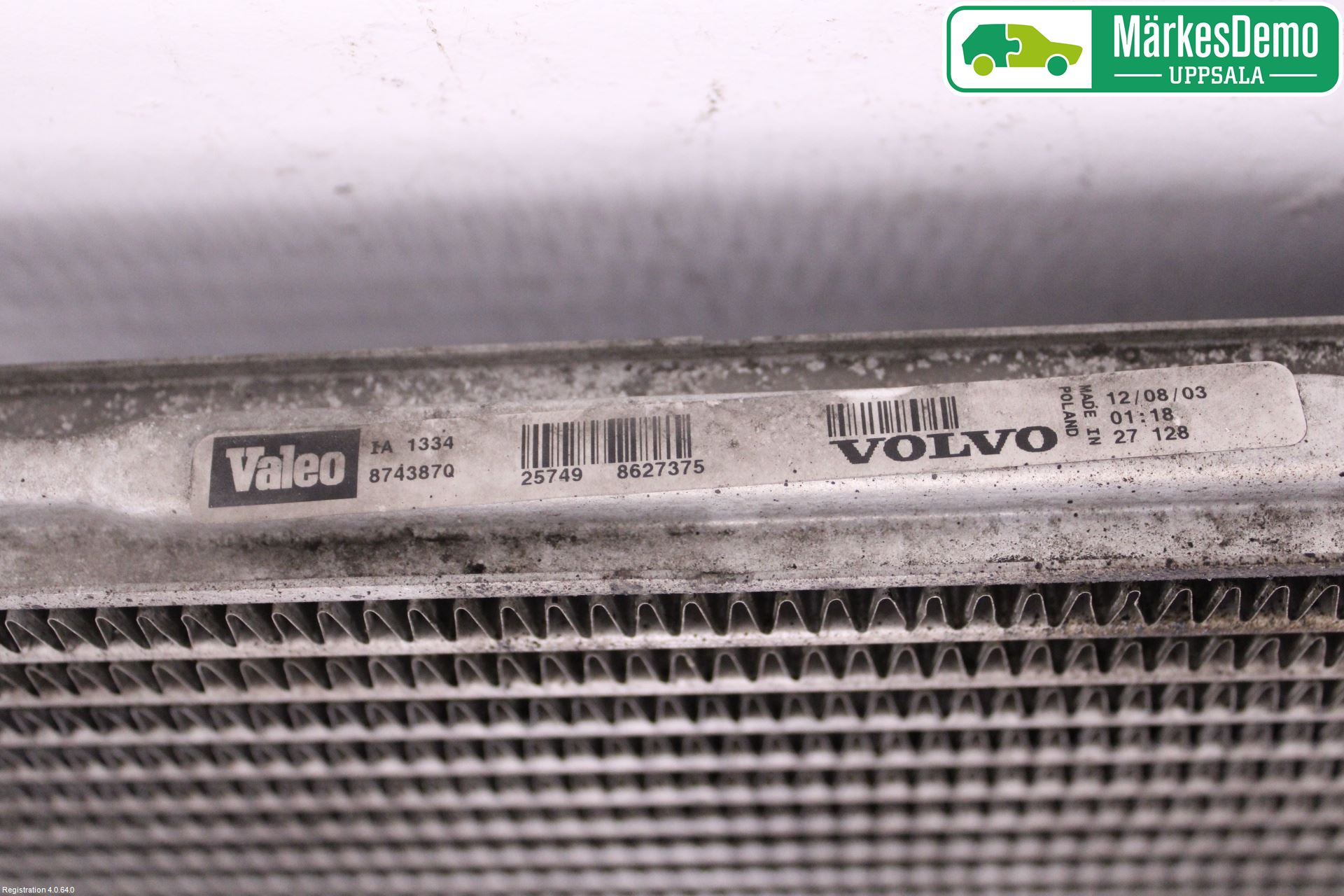 Volvo XC90 03-06 Intercooler Radiator