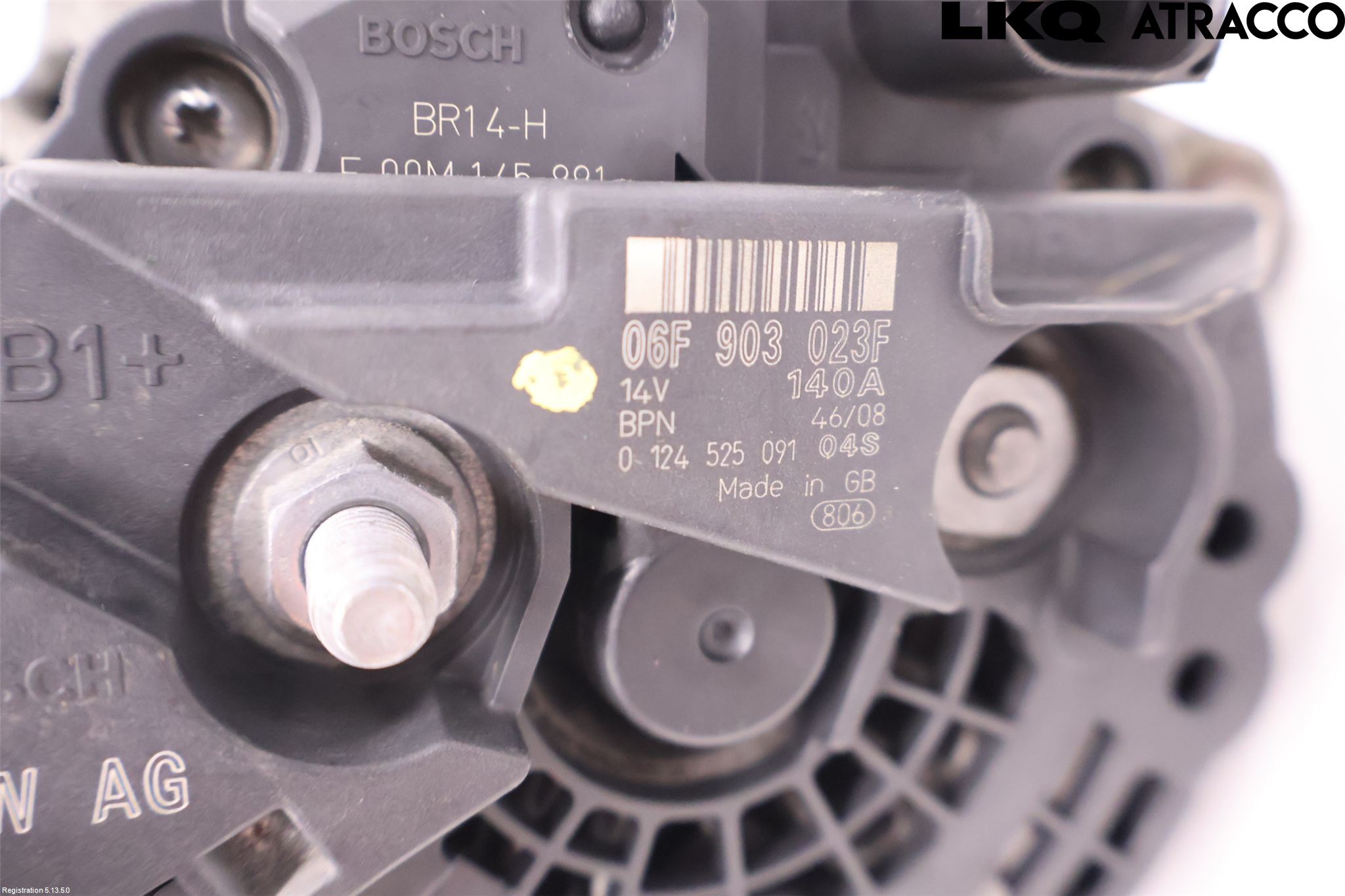 Volkswagen VW GOLF VI 09-13 Dynamo
