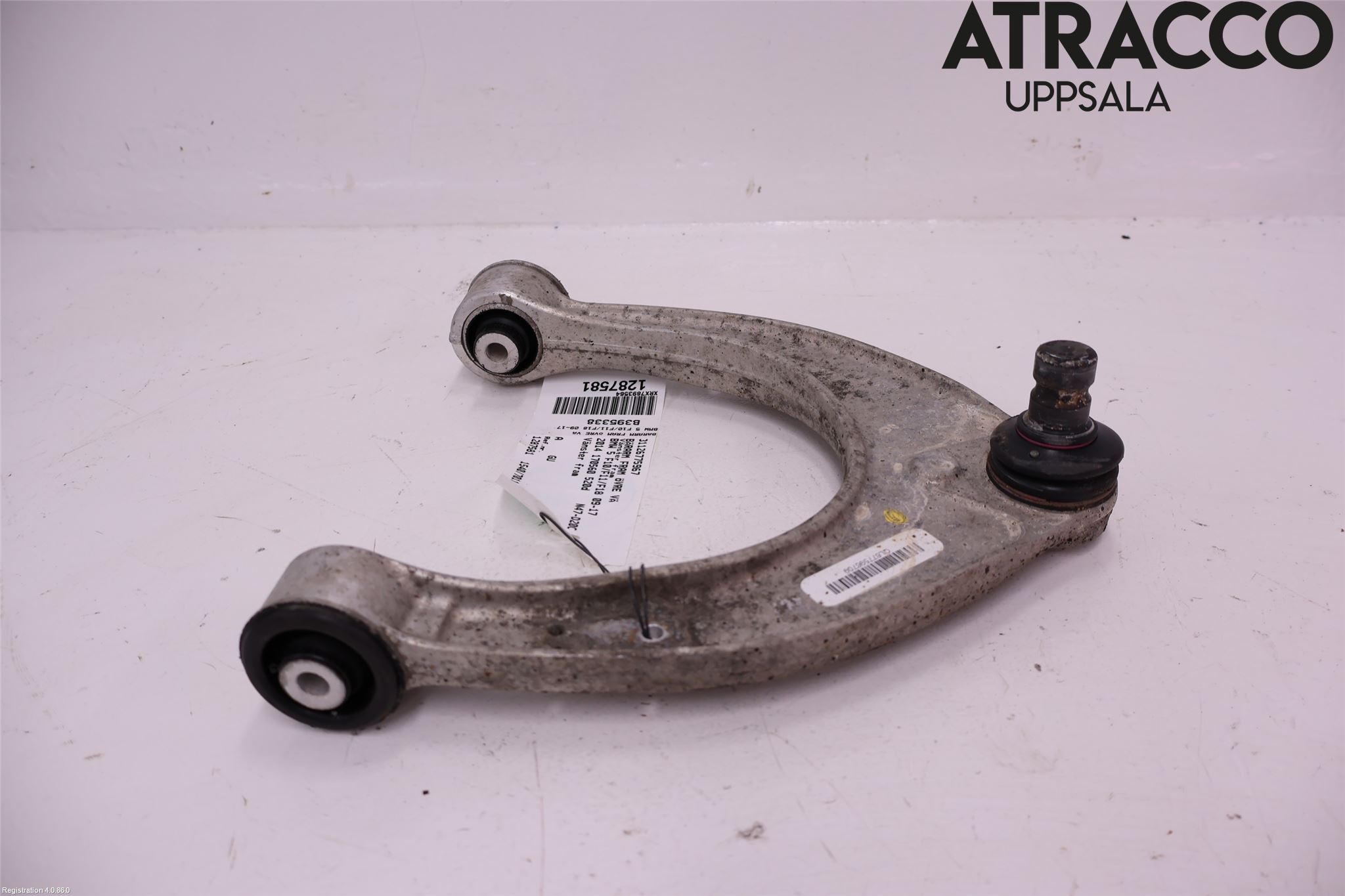 BMW 5 F10/F11/F18 09-17 Bærearm Foran Venstre Øvre