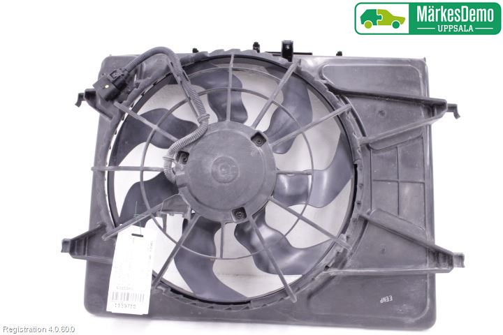 Kia CEED 06-12 Kjølevifte-Radiator Hus-Kåpe