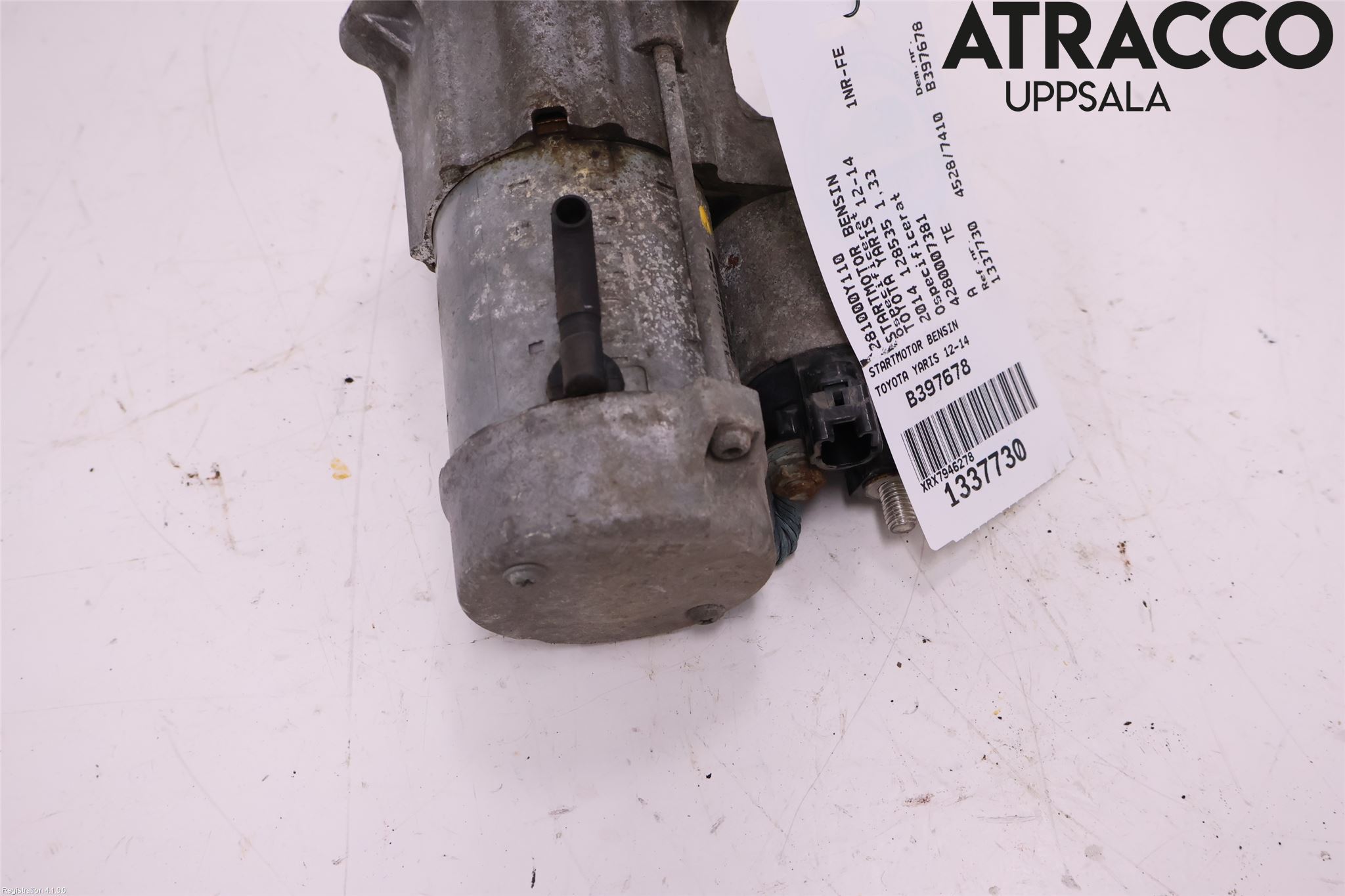 Toyota YARIS XP130 12-14 Startmotor