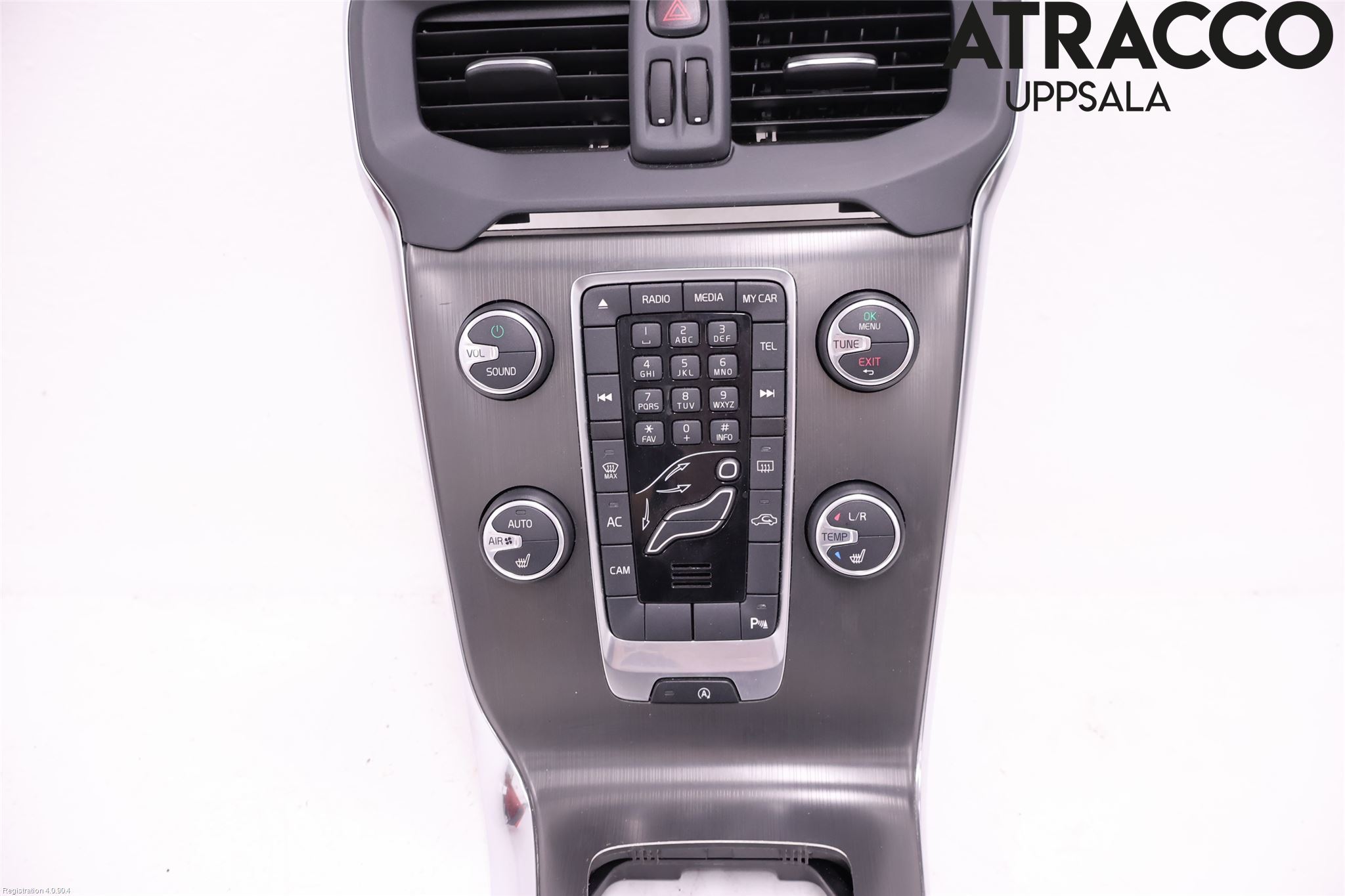Volvo V40 12-19 Varme Ac Betjening-Display