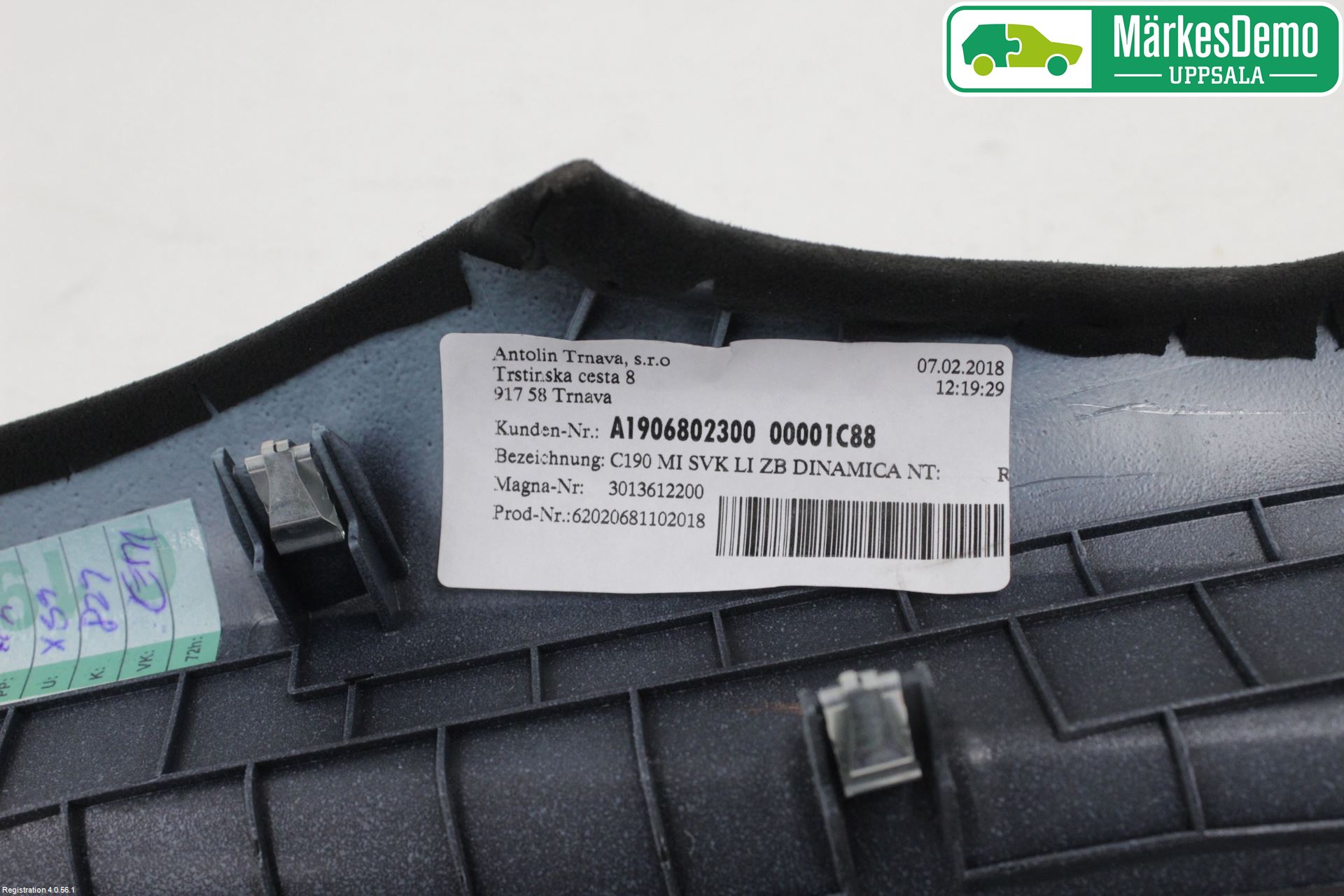 Mercedes-Benz MB AMG GT (C190/R190) 14-22 Instrumentkonsoll Midt