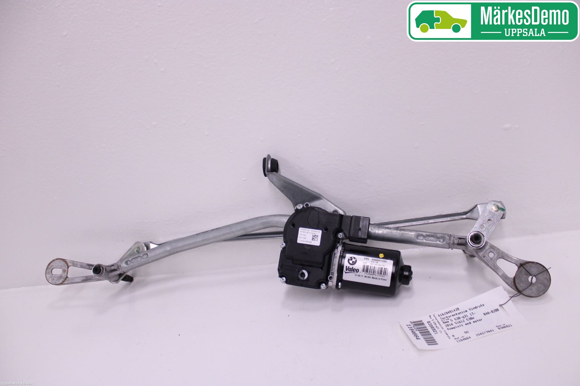 BMW 5 G30/G31/F90 17-23 Viskeroverføring Frontrute