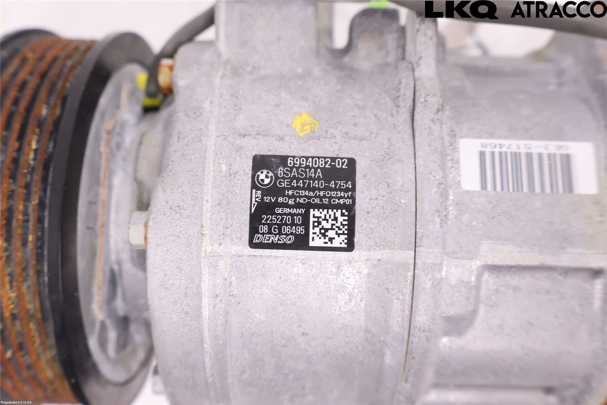 BMW 3 G20/G21/G80/G81 19- Varme Ac Kompressor