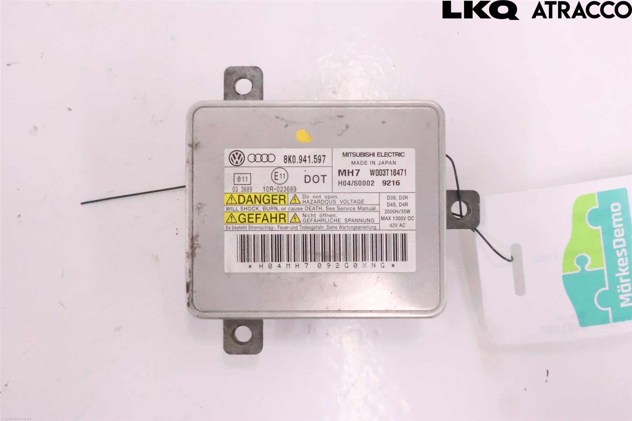 Audi A4/S4 08-11 Styreenhet Xenon
