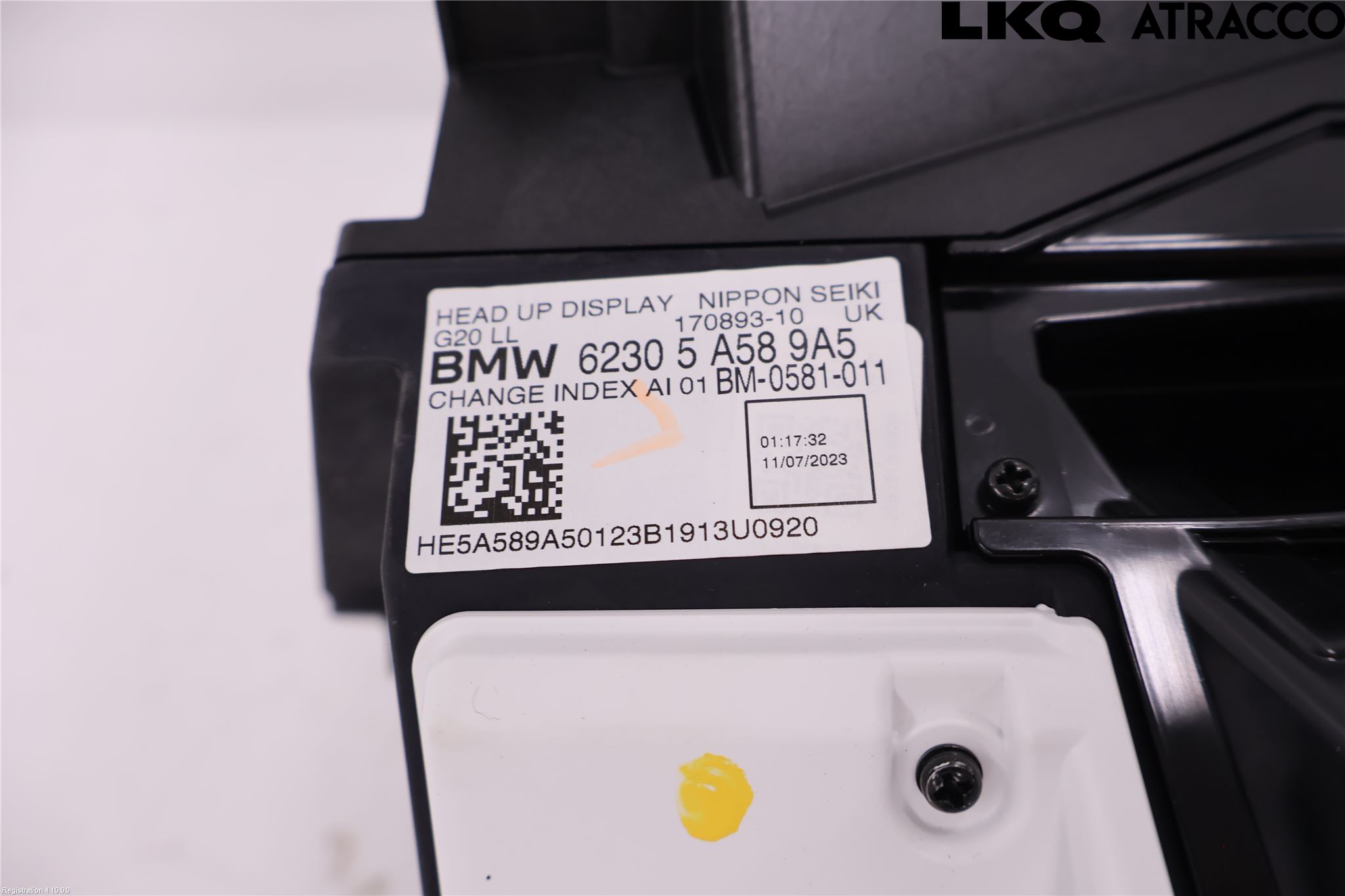 BMW 3 G20/G21/G80/G81 19- Instr Speedometer