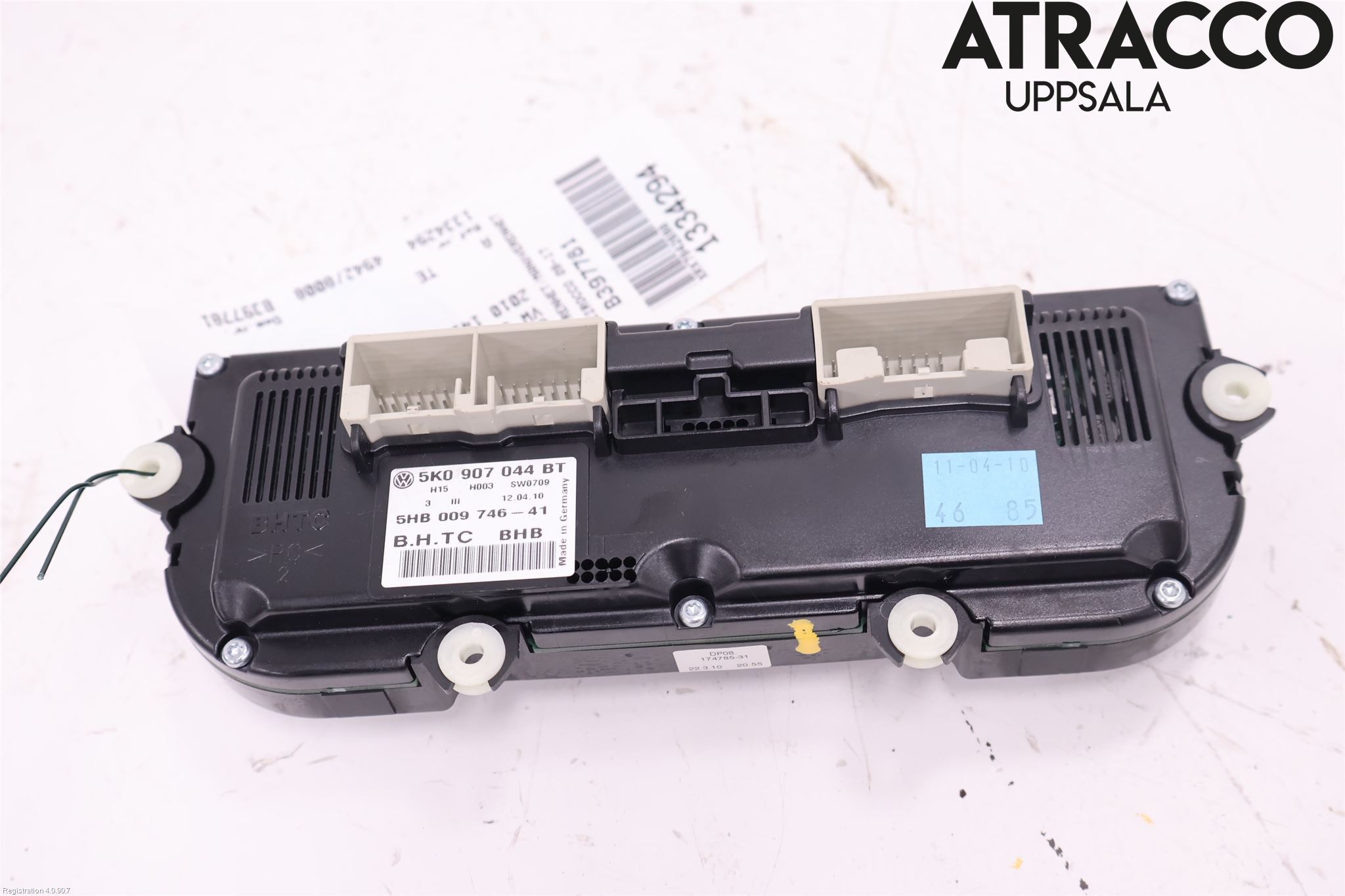 Volkswagen VW SCIROCCO 09-17 Varme Ac Betjening-Display