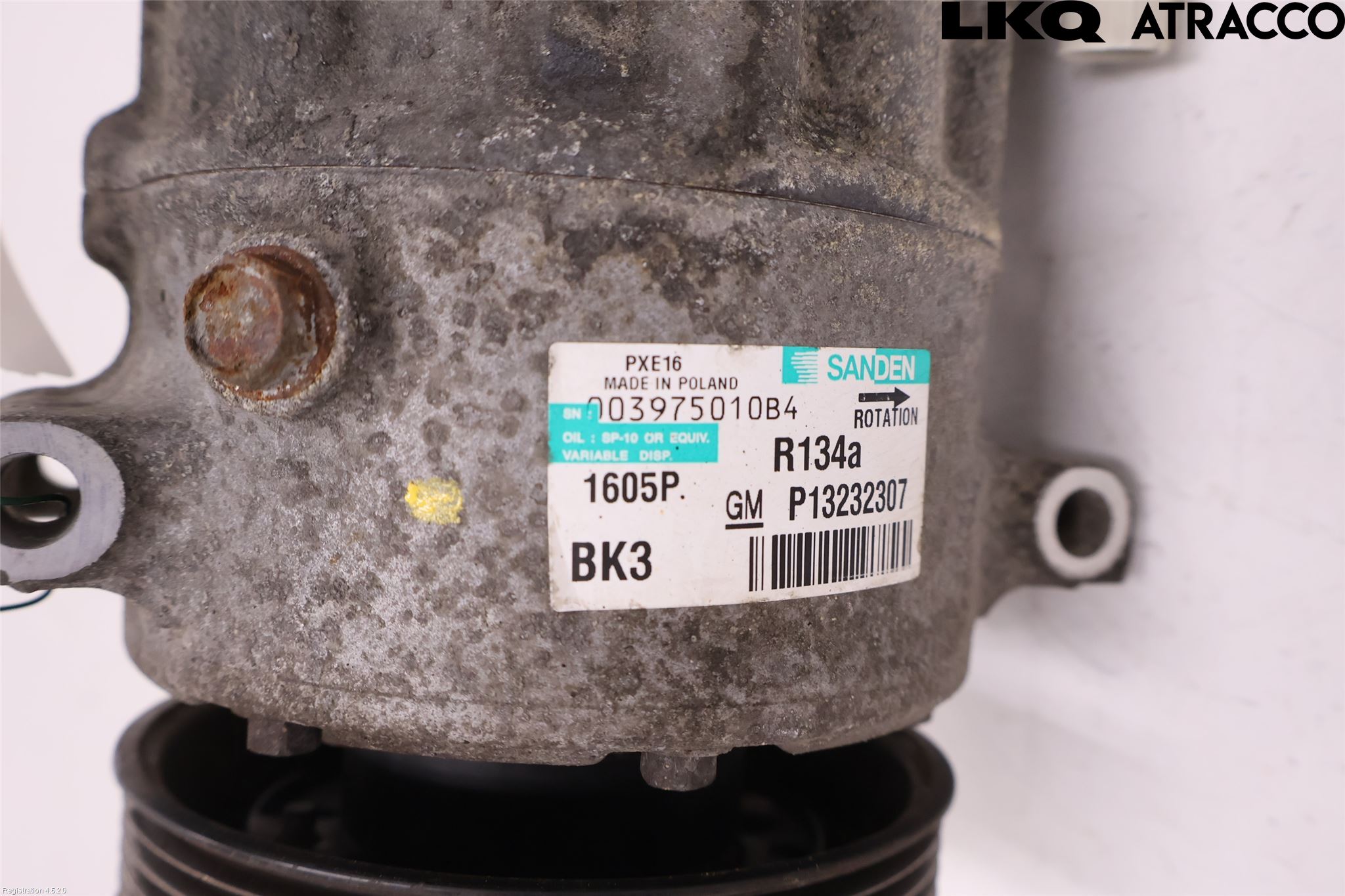 Saab 9-5 10-12 Varme Ac Kompressor