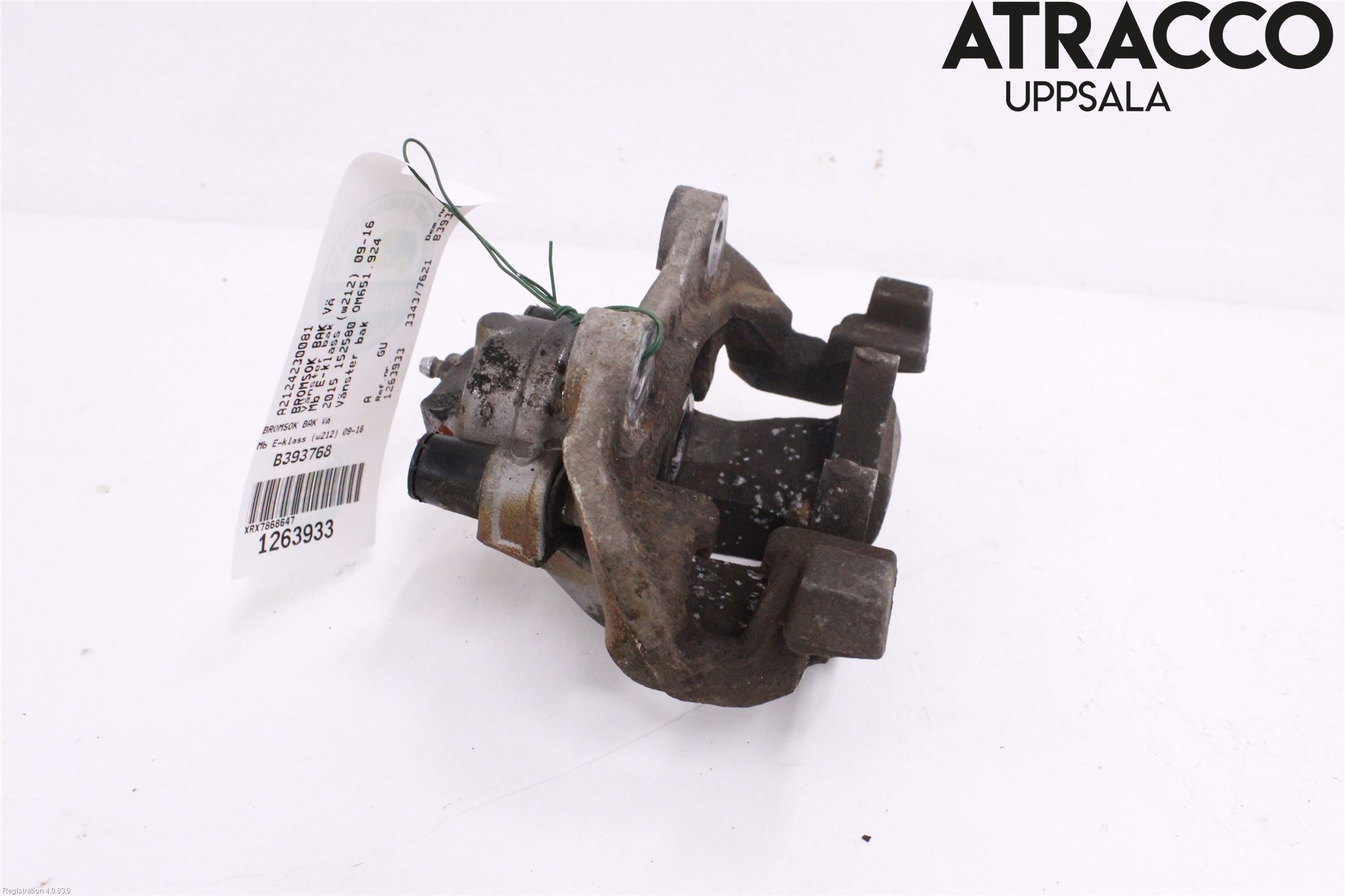 Mercedes-Benz MB E-KLASS (W212) 09-16 Bremsecaliper Bak Venstre
