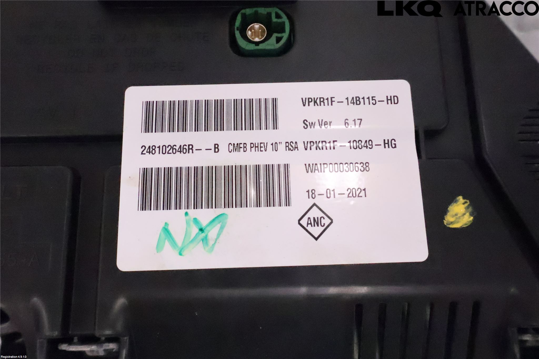 Renault MEGANE IV 16-23 Instr Kombinert