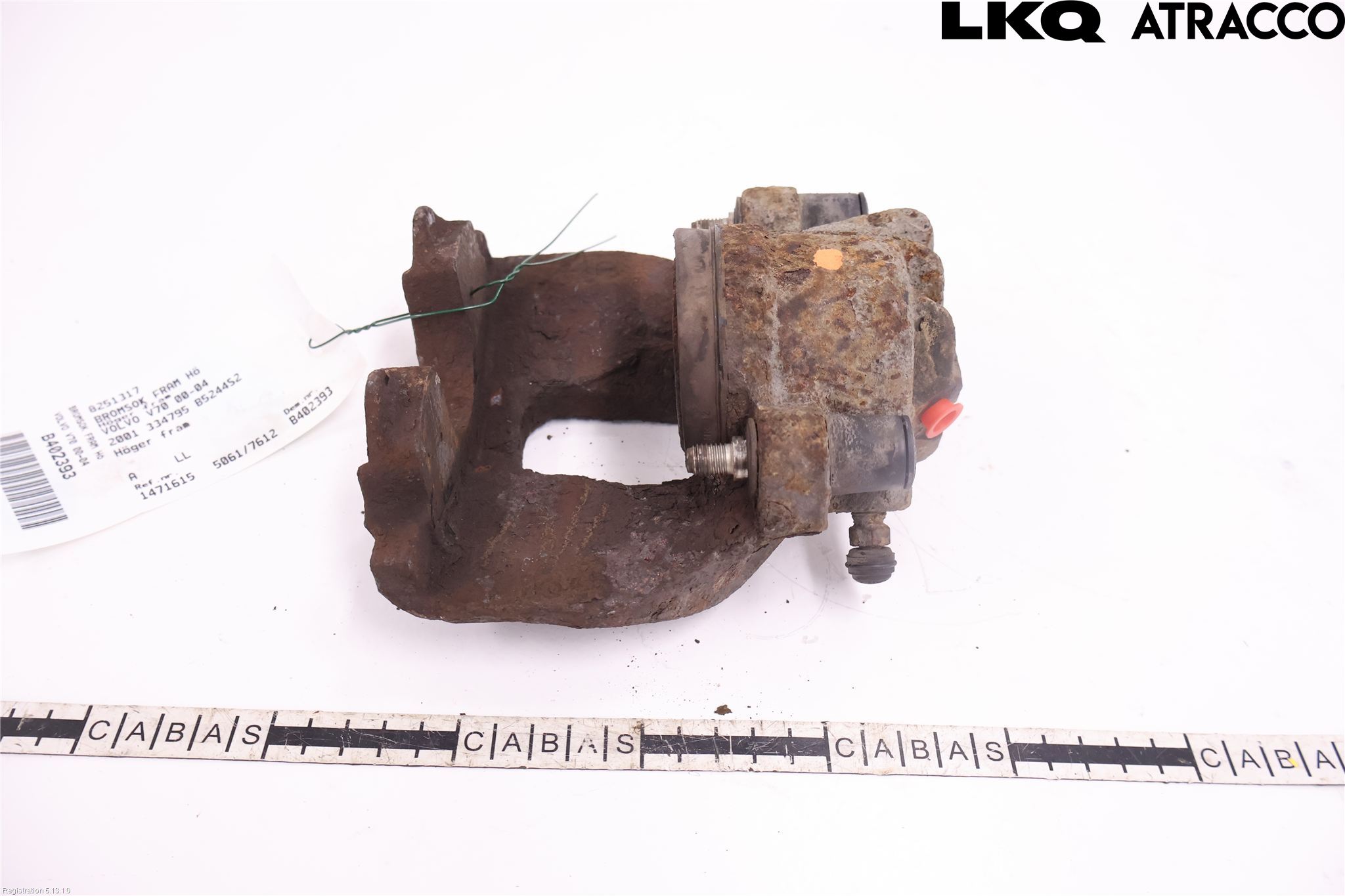 Volvo V70 00-04 Bremsecaliper Foran Høyre