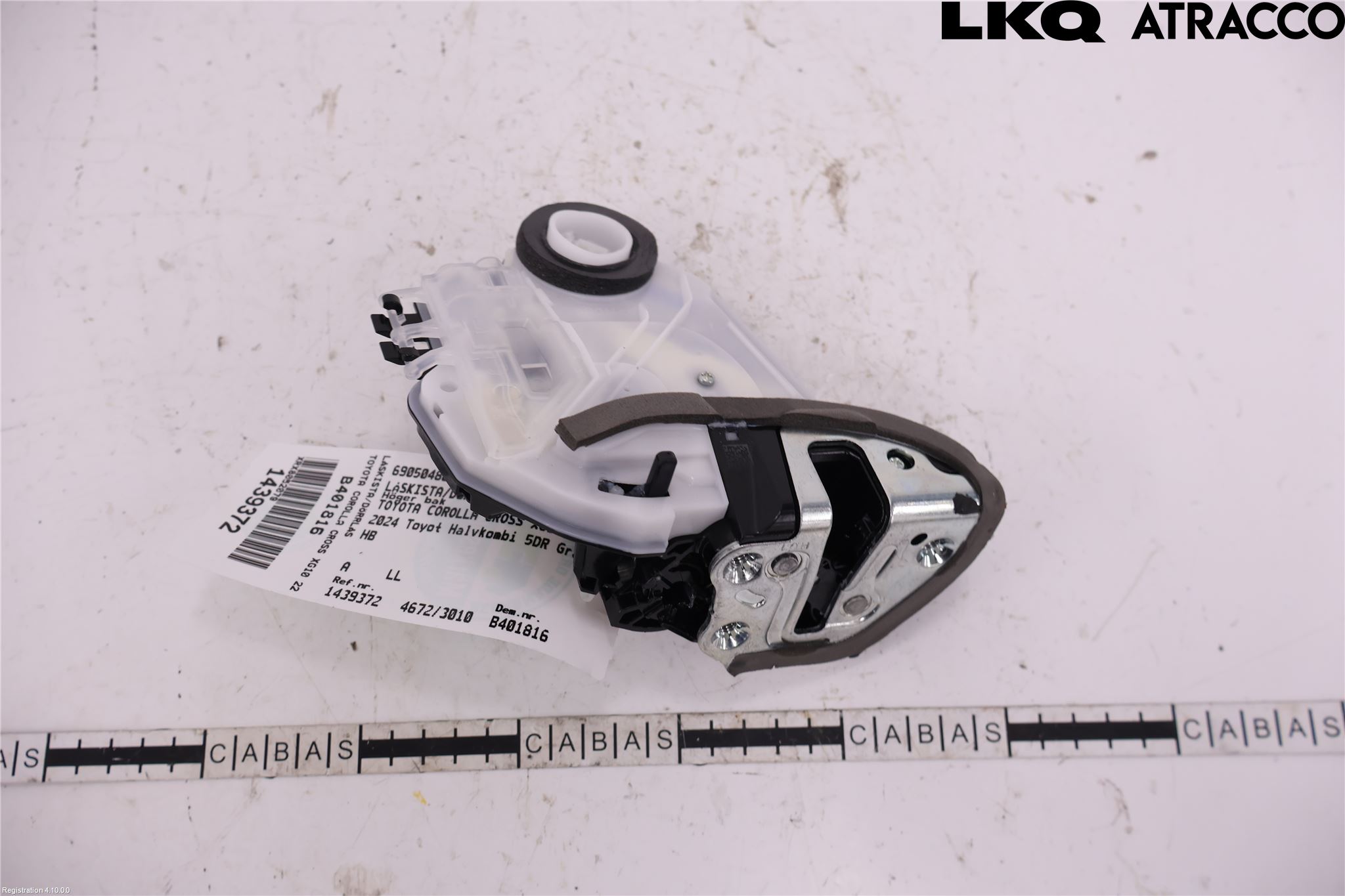 Toyota COROLLA CROSS XG10 22- Dørlås - Låsekasse
