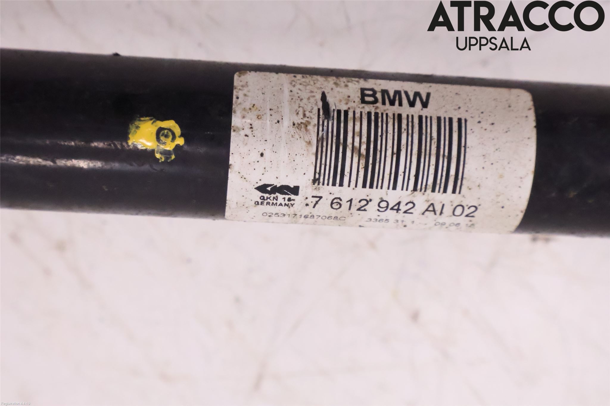 BMW 5 F10/F11/F18 09-17 Drivaksel Bak Kompl Høyre