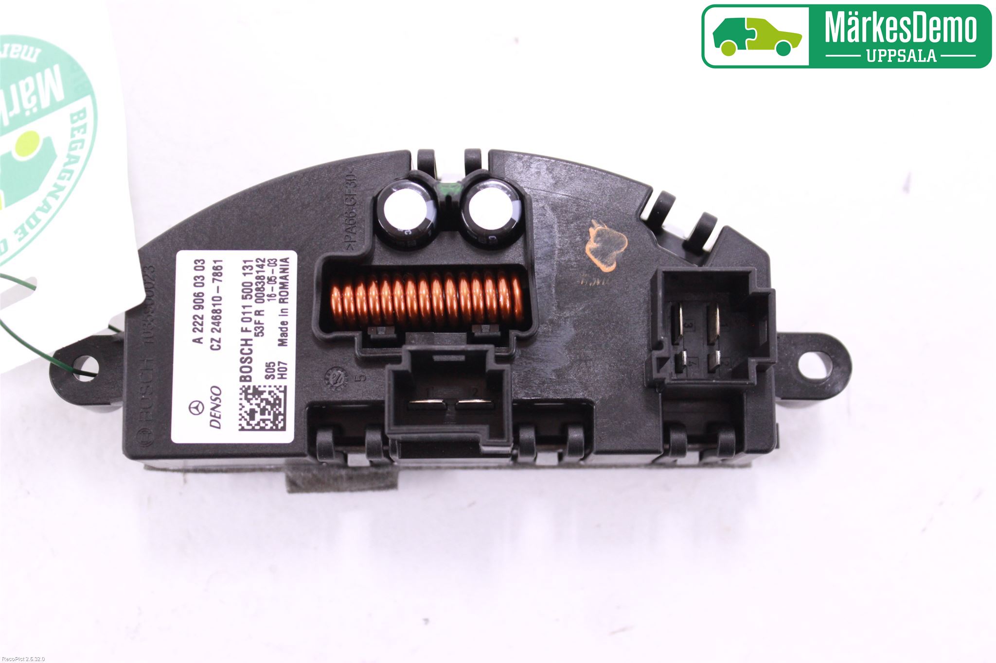 Mercedes-Benz MB B-KLASS (W246/W242) 12-19 Varmeapparat Viftemotstand