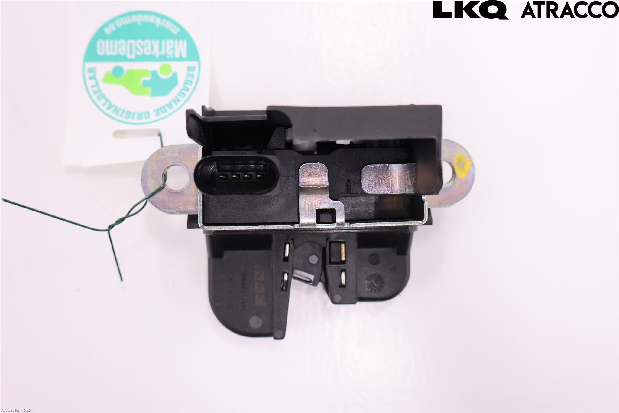Volkswagen VW POLO 10-17 Bakluke-Lokk Låsekasse