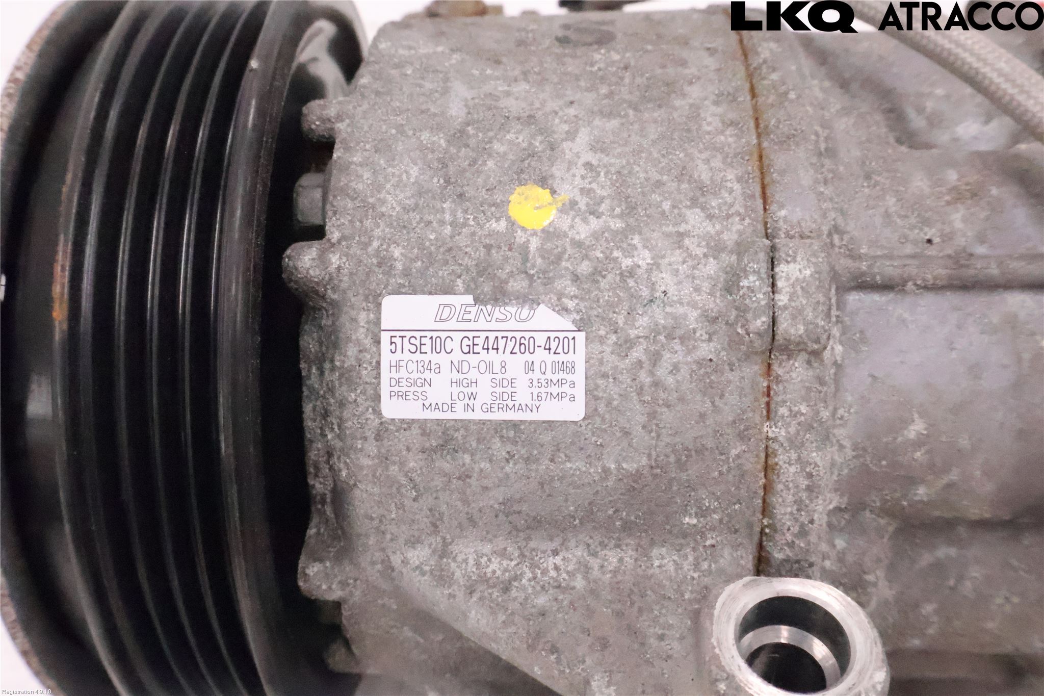 Toyota YARIS XP130 12-14 Varme Ac Kompressor