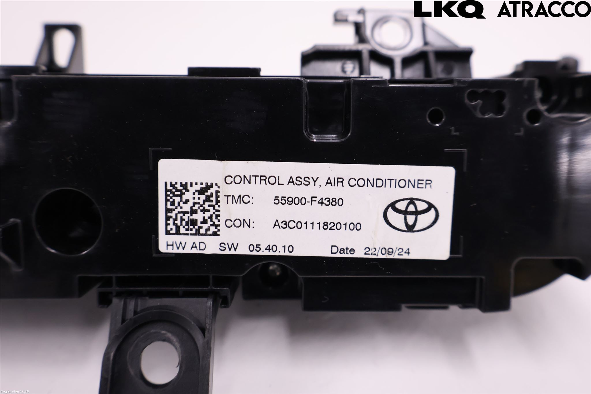 Toyota C-HR 16-23 Varme Ac Betjening-Display