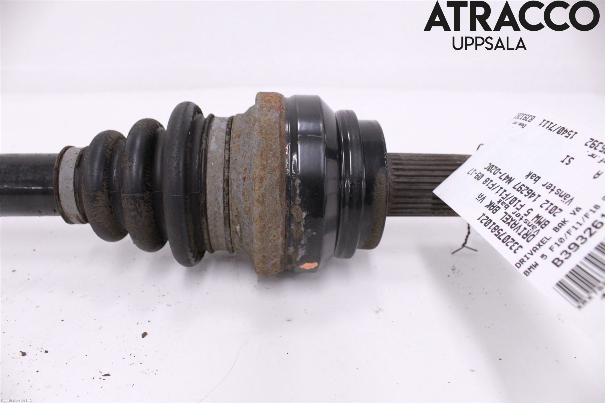 BMW 5 F10/F11/F18 09-17 Drivaksel Bak Kompl Venstre
