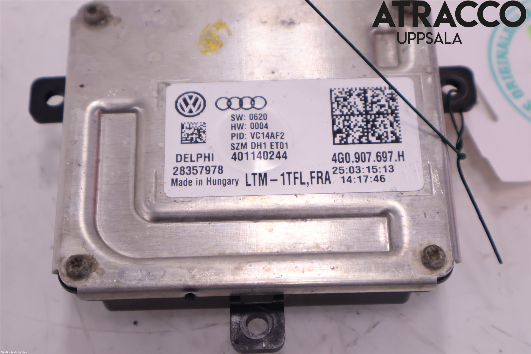 Volkswagen VW PASSAT 15-19 Styreenhet Xenon