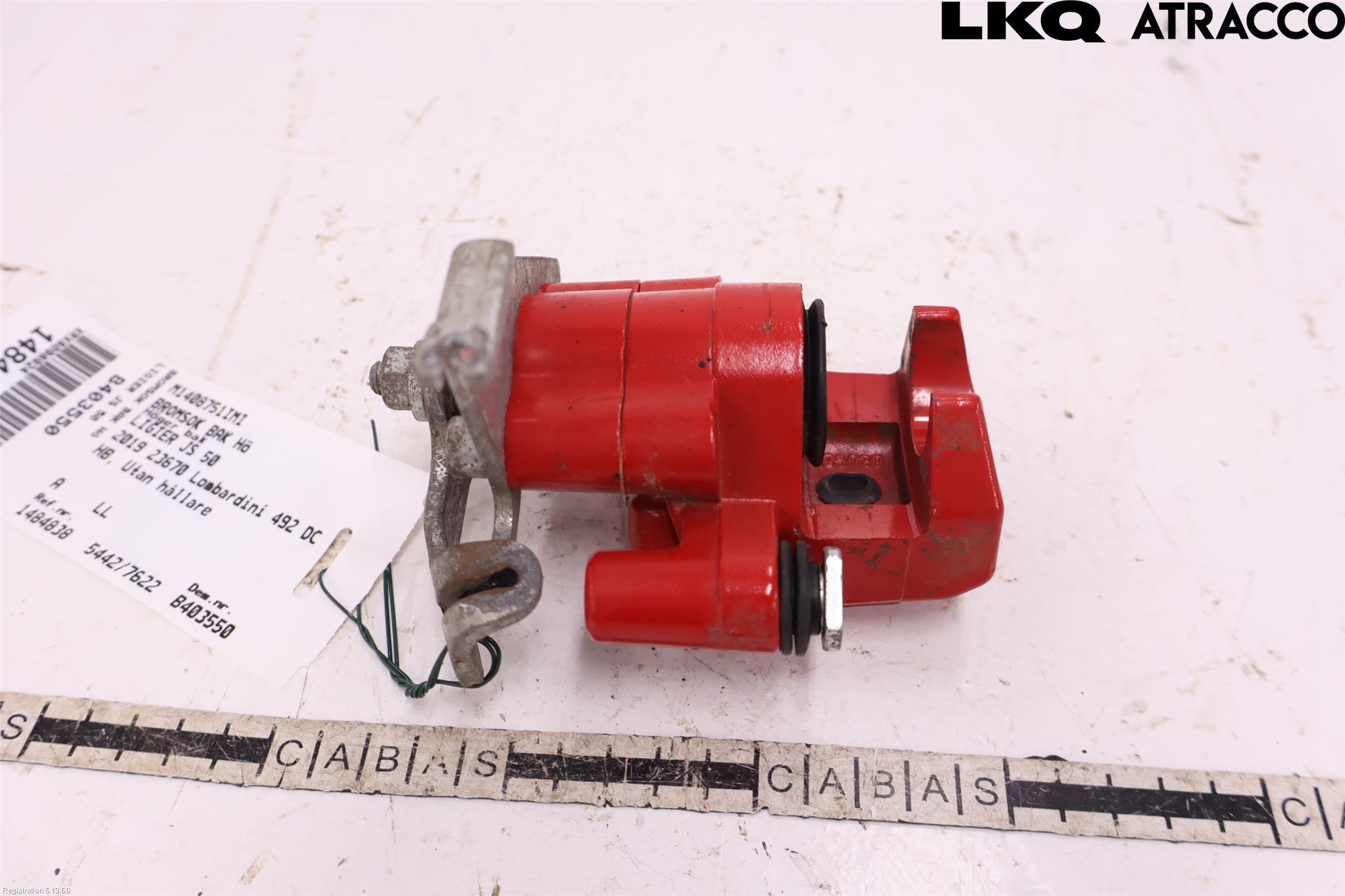 Mopedbil Ligier LIGIER JS 50 Bremsecaliper Bak Høyre