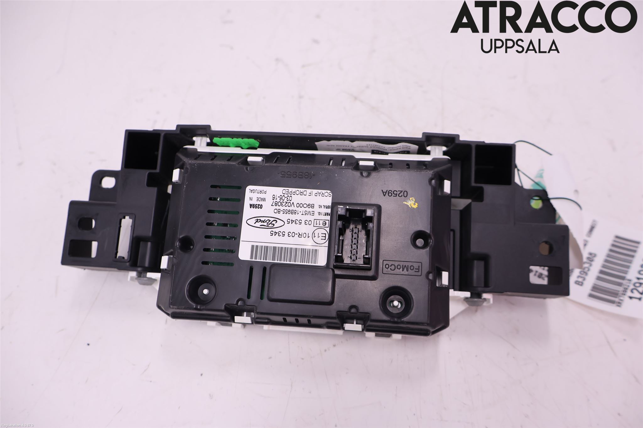 Ford TRANSIT/TOURNEO CONNECT 13-22 Instr Skjerm Dvd-Gps-Ac-Tlf