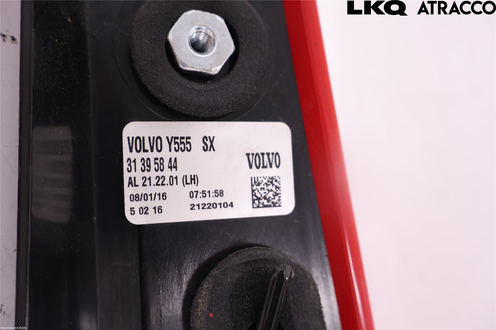 Volvo V40 12-19 Baklykt Venstre