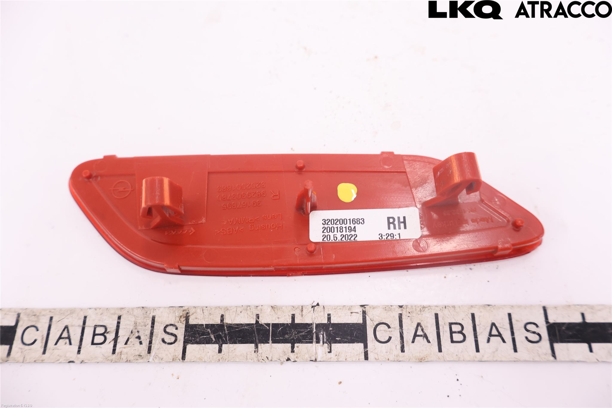 Opel CORSA F, CORSA-E 20- Refleks Bak