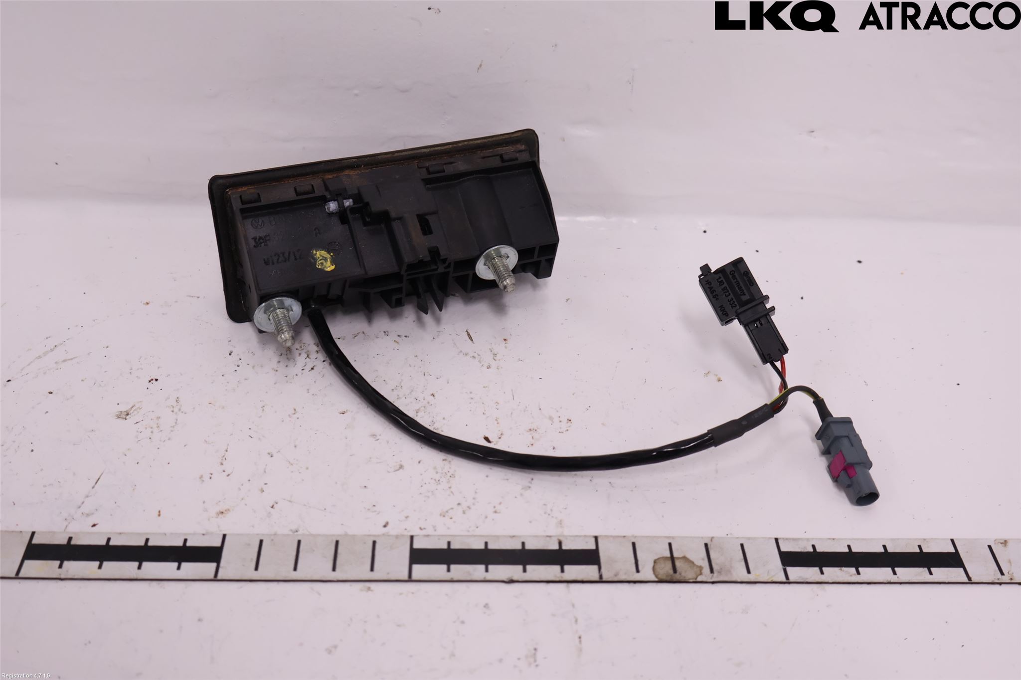 Volkswagen VW PASSAT 11-14 Bakluke Handtak Ytre