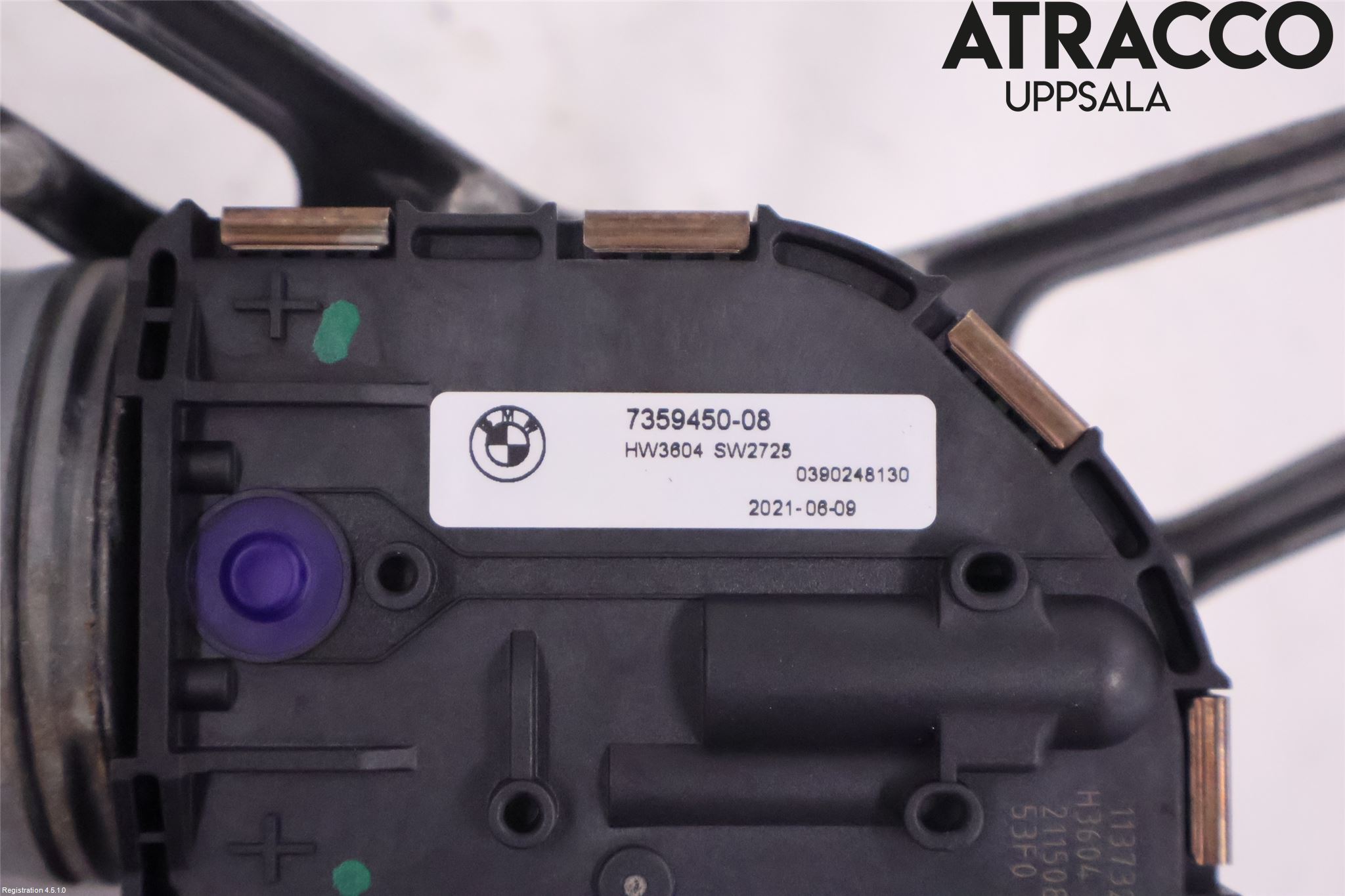 BMW i3 I01 13-22 Viskermotor Frontrute