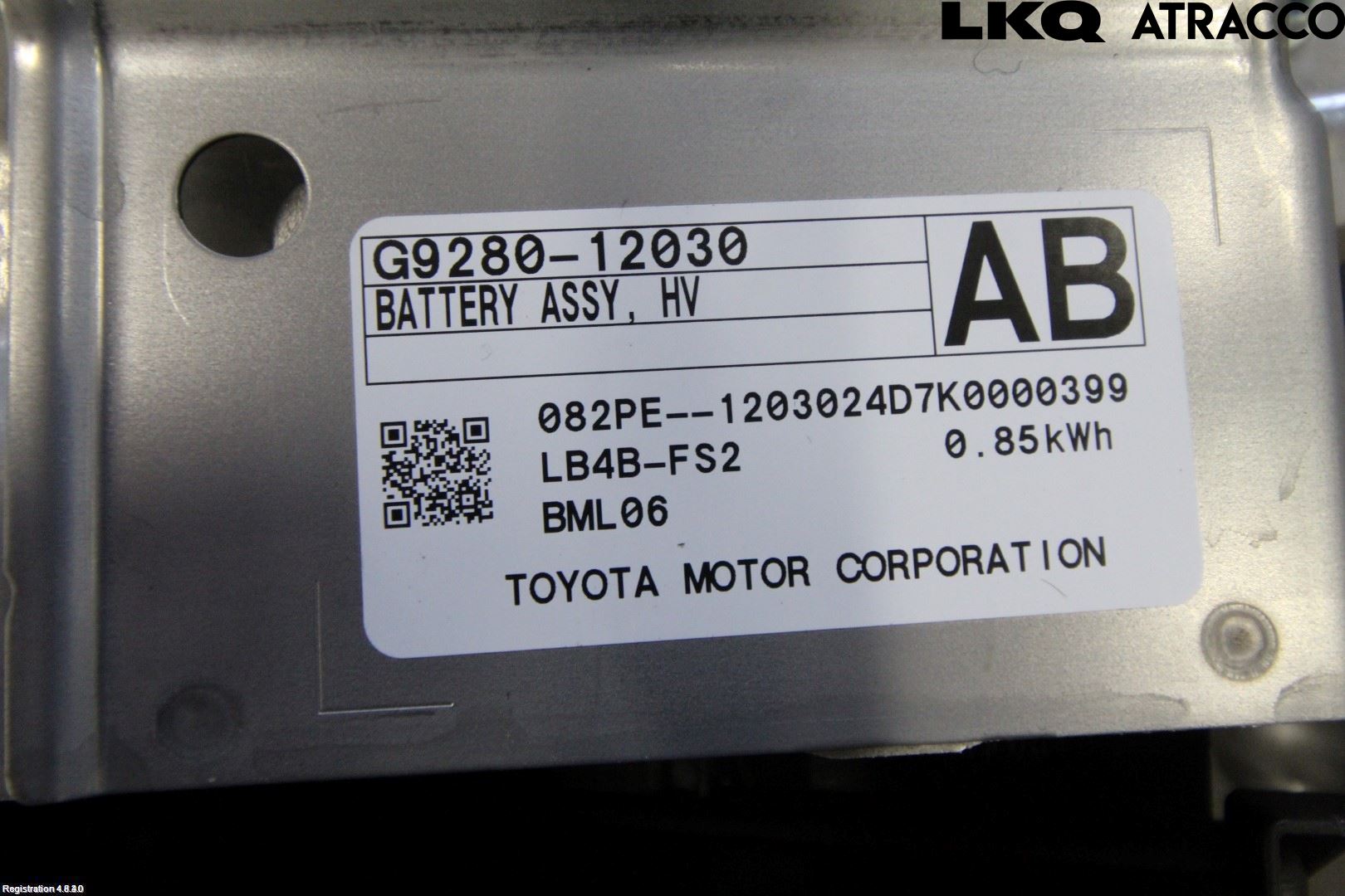 Toyota COROLLA 19- Hybrid Batteri
