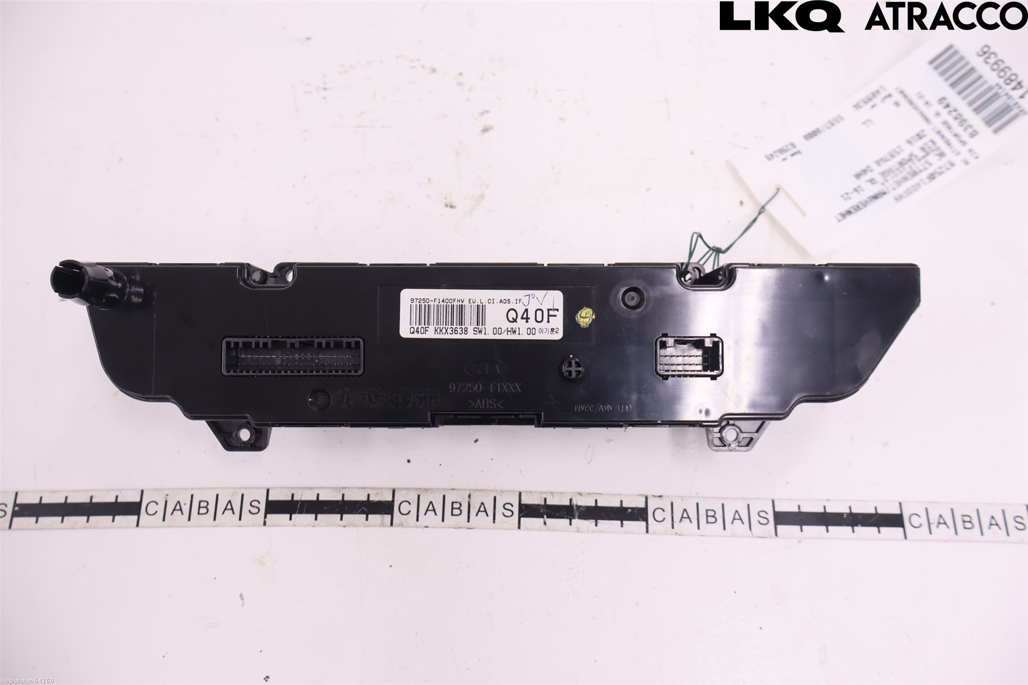 Kia SPORTAGE (QL) 16-21 Varme Ac Betjening-Display