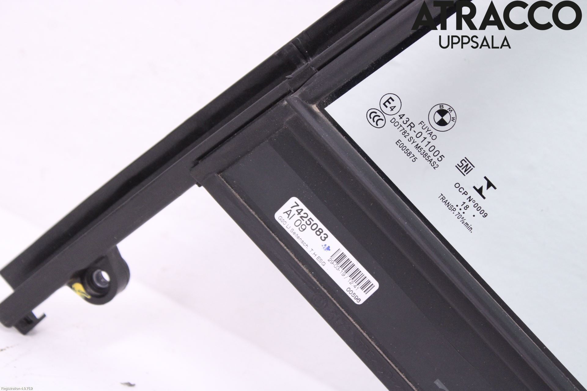 BMW 3 G20/G21/G80/G81 19- Dørrute Bak Vens Trekant 4D