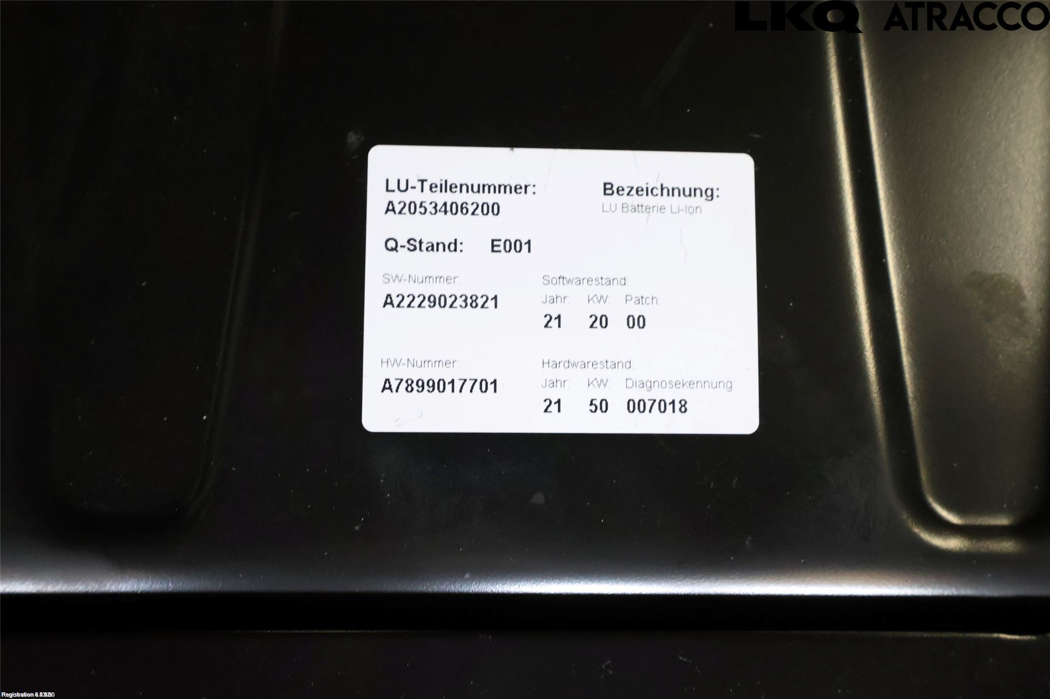 Mercedes-Benz MB E-KLASS (W213) 16-23 Hybrid Batteri