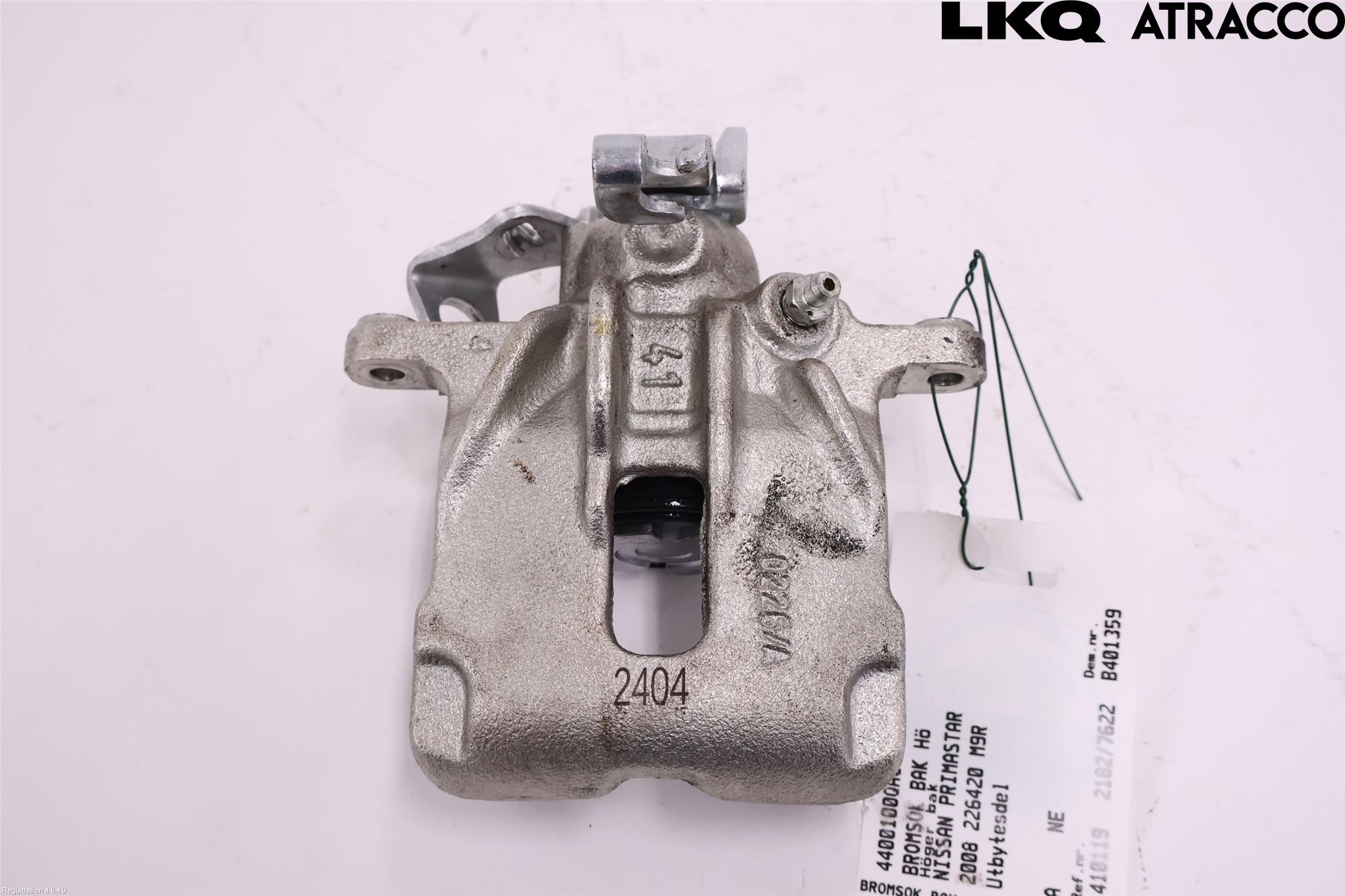 Nissan PRIMASTAR Bremsecaliper Bak Høyre