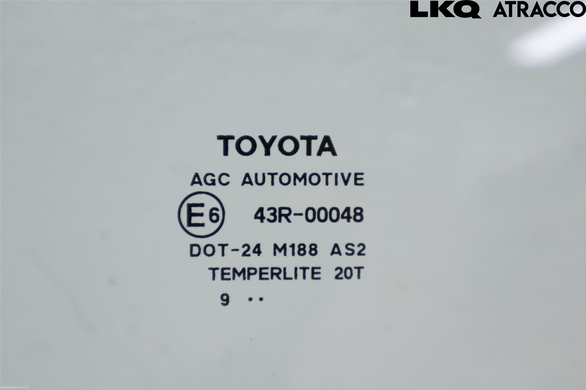 Toyota YARIS XP130 15-20 Dørrute Bak Venstre 4Dørs
