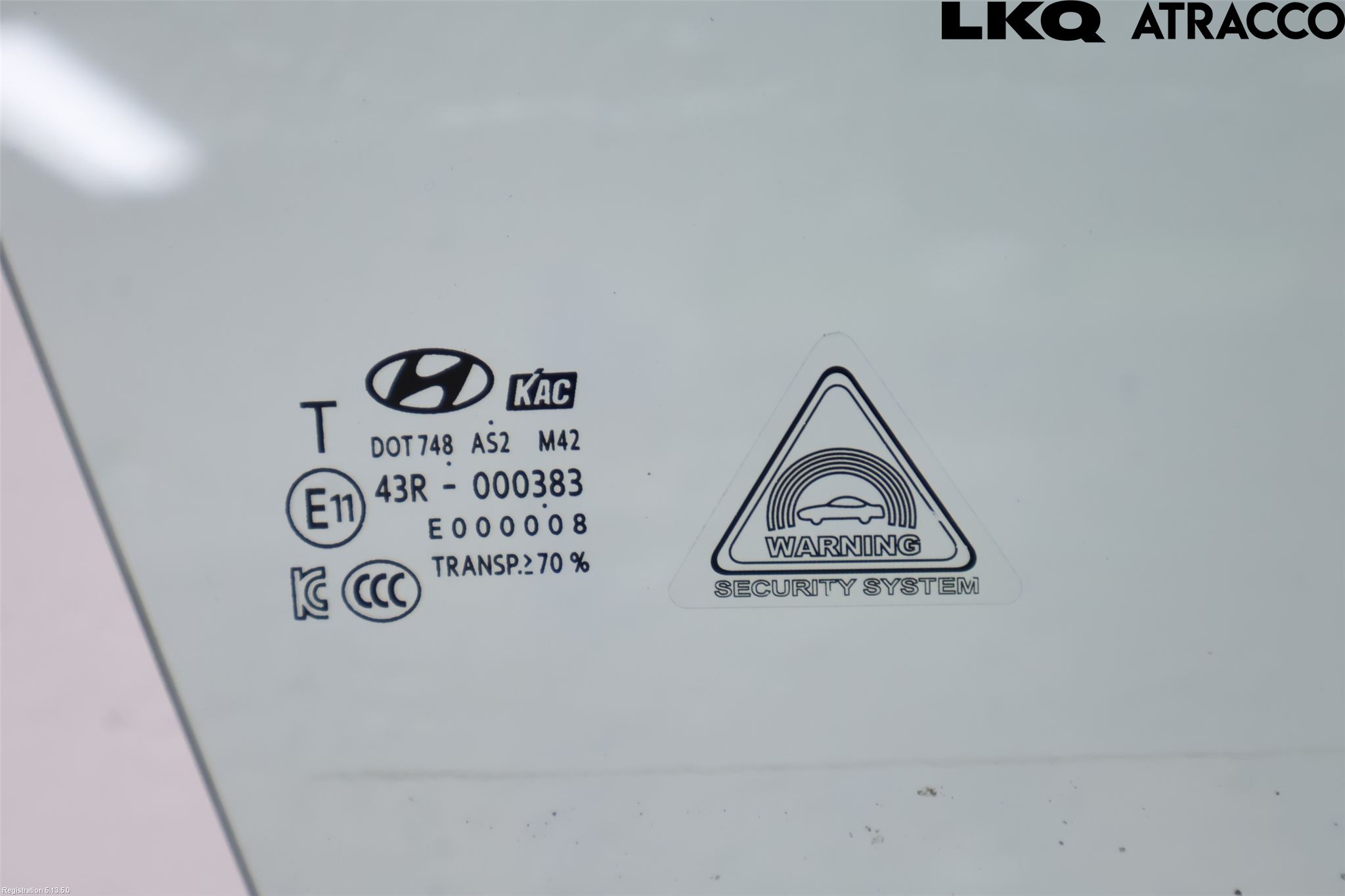 Hyundai IONIQ AE 17-22 Dørrute Foran Høyre 4 Dørs