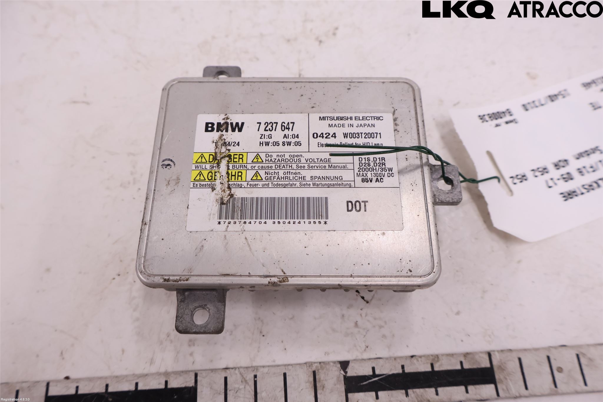 BMW 5 F10/F11/F18 09-17 Styreenhet Xenon