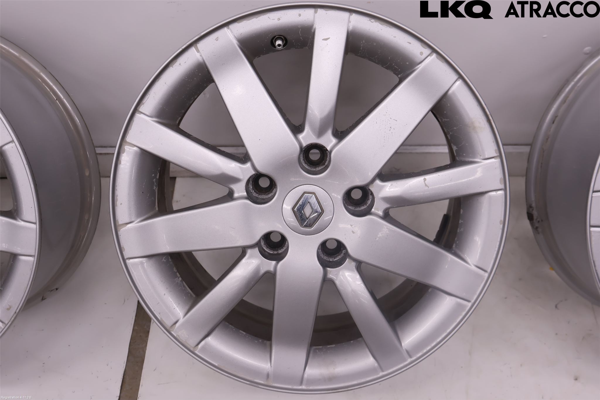 Renault MEGANE III 09-15 Felg Aluminium Sett 4Stk