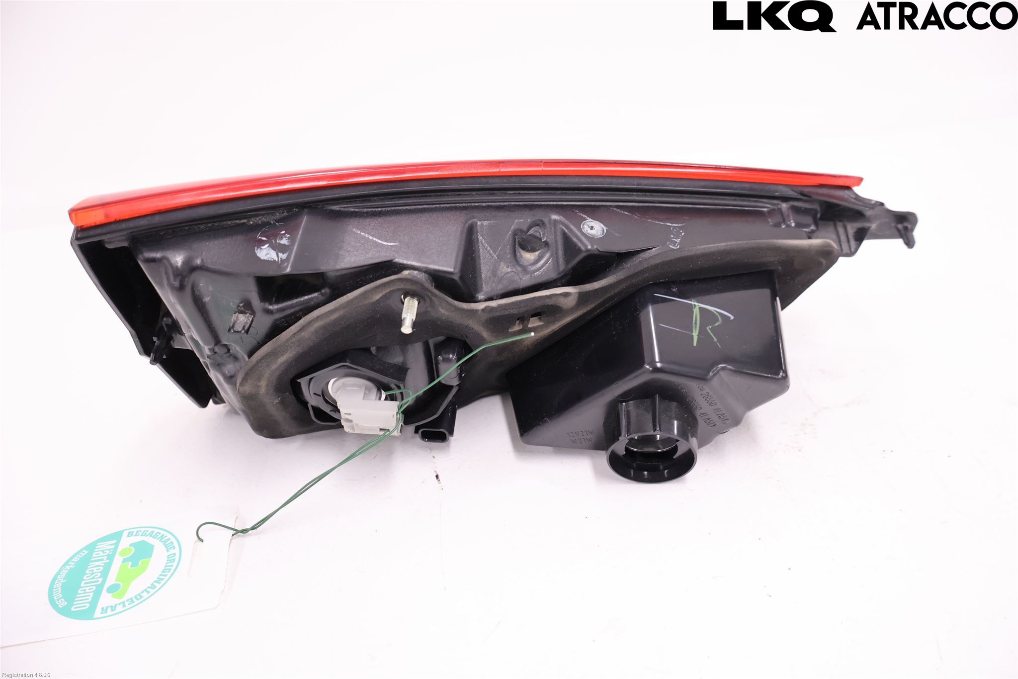 Nissan QASHQAI 14-17 Baklykt Høyre  På Luke(Indre)