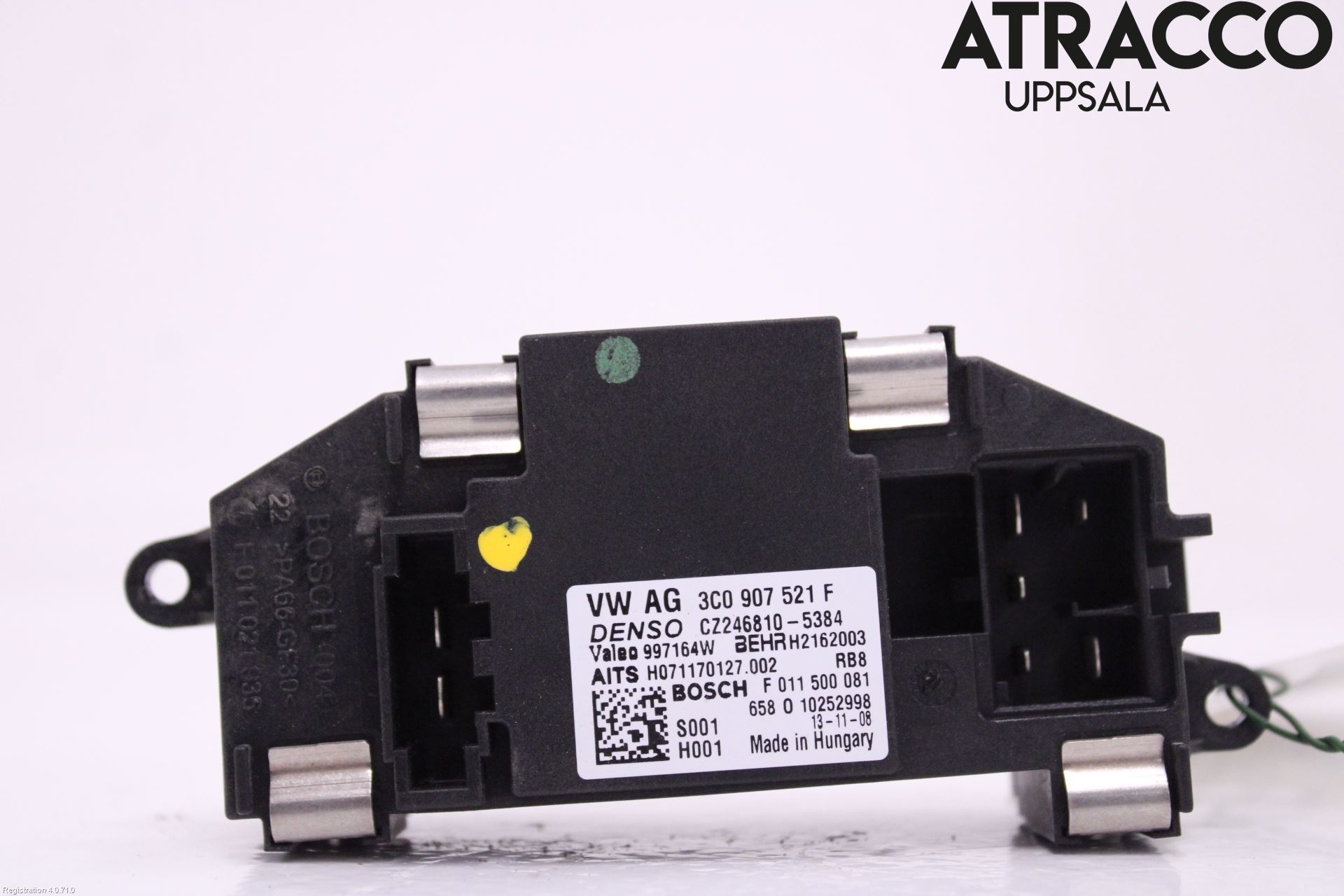 Volkswagen VW CADDY 11-15 Varmeapparat Viftemotstand