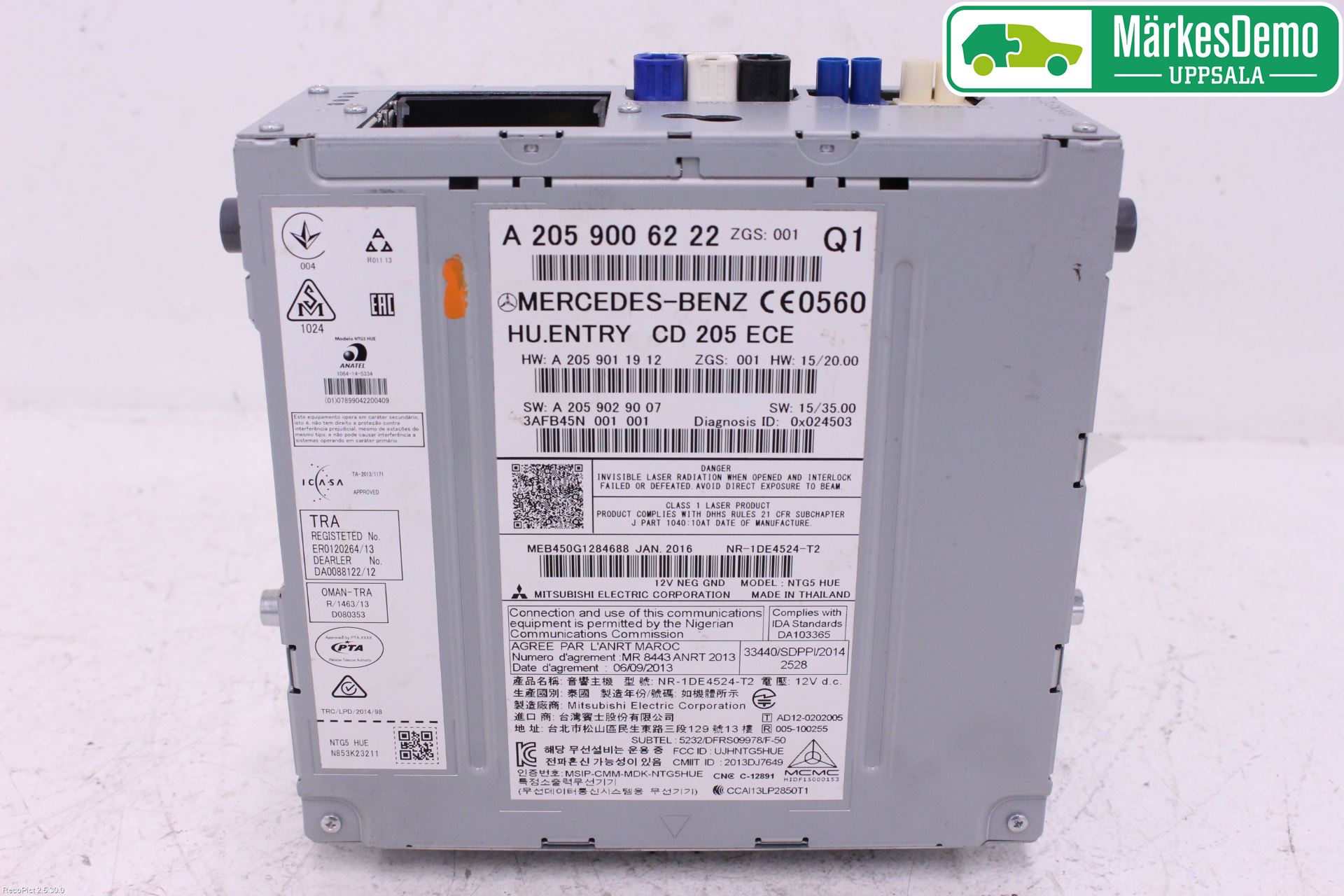 Mercedes-Benz MB GLC-KLASS (X253/C253) 15-22 Gps Navigator