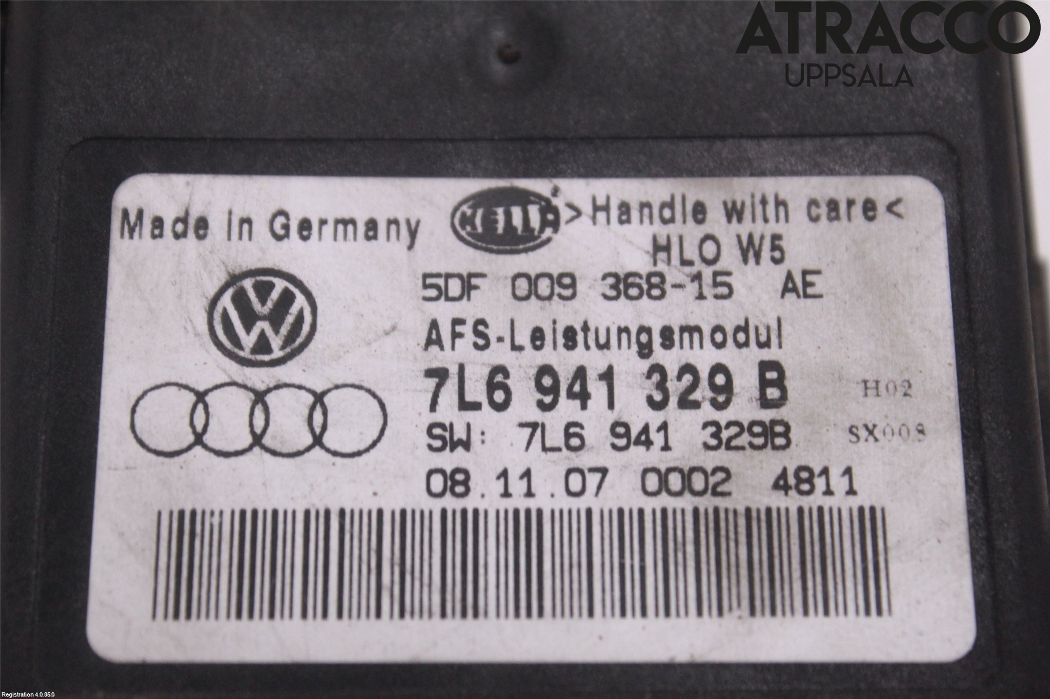 Volkswagen VW TOUAREG 7L 03-10 Styreenhet Xenon