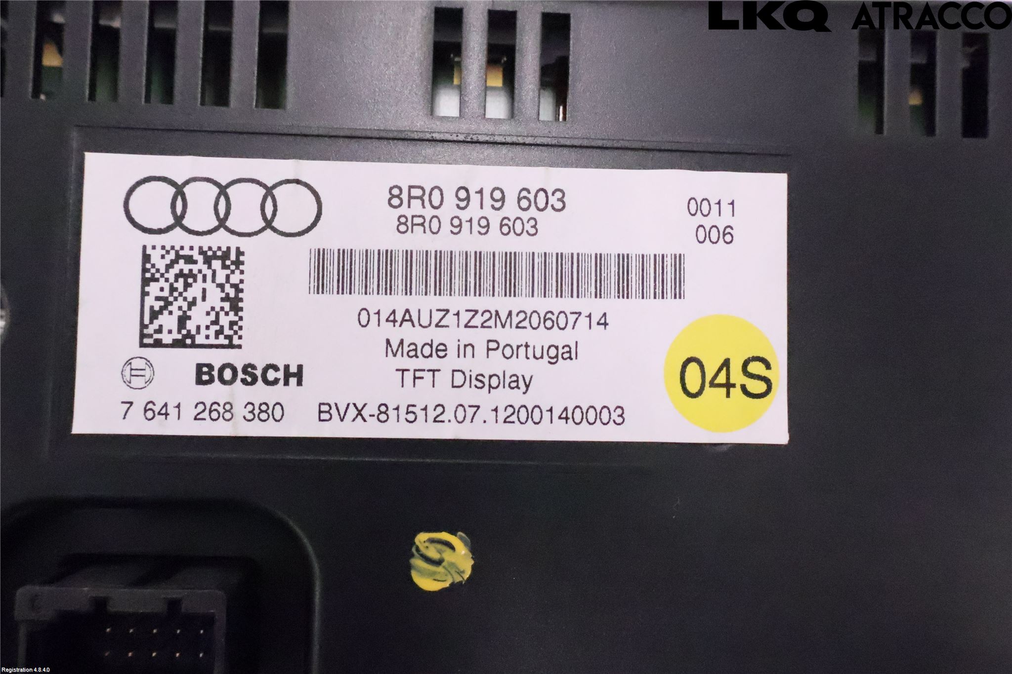 Audi A4 12-15 Multifunktionsdisplay