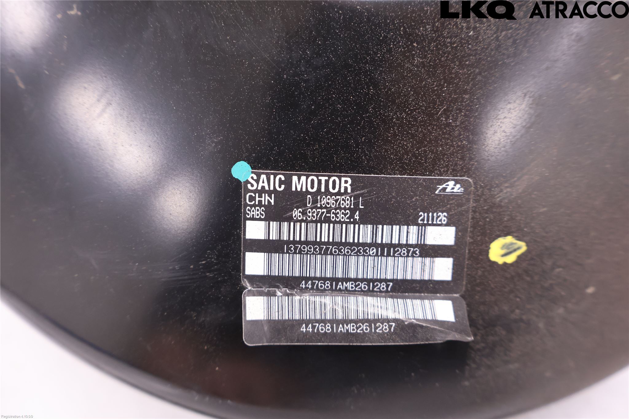 MG ZS EV 20- Bremseservo